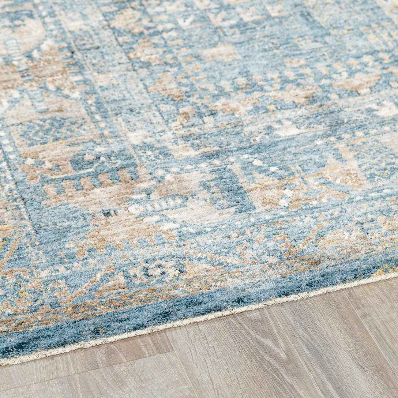 Mirabel Denim Blue Traditional Rug - Image 14