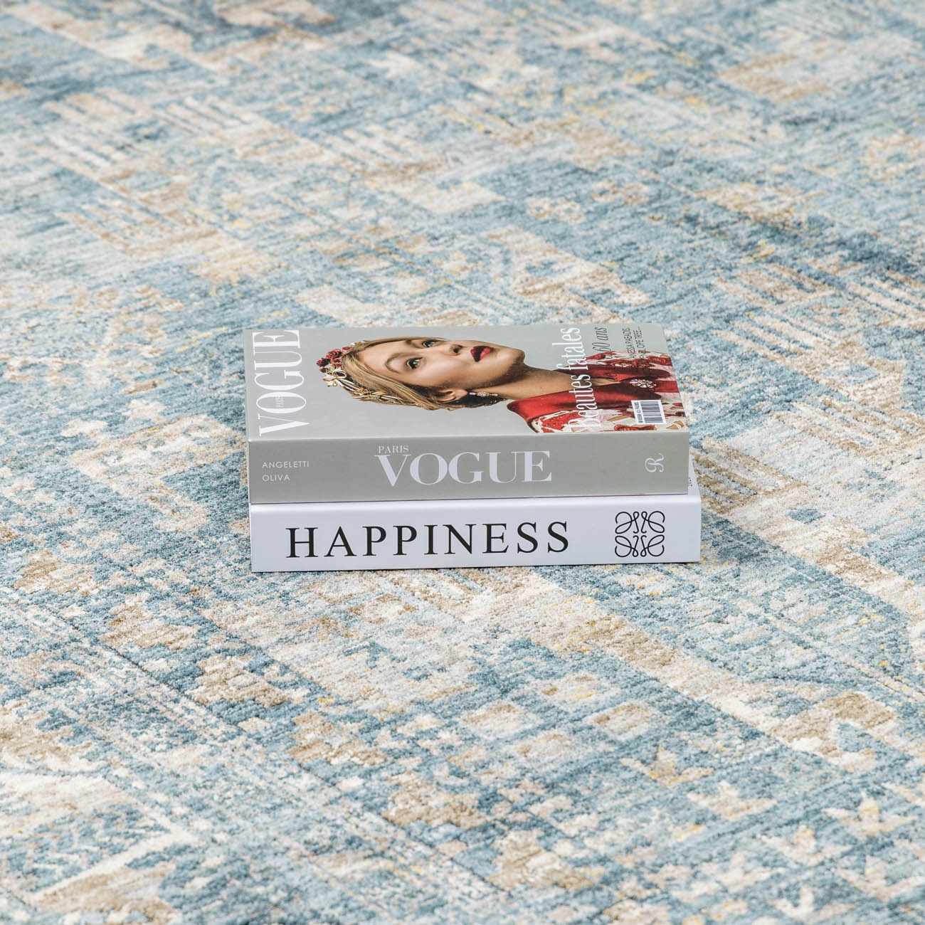 Mirabel Denim Blue Traditional Rug - Image 15
