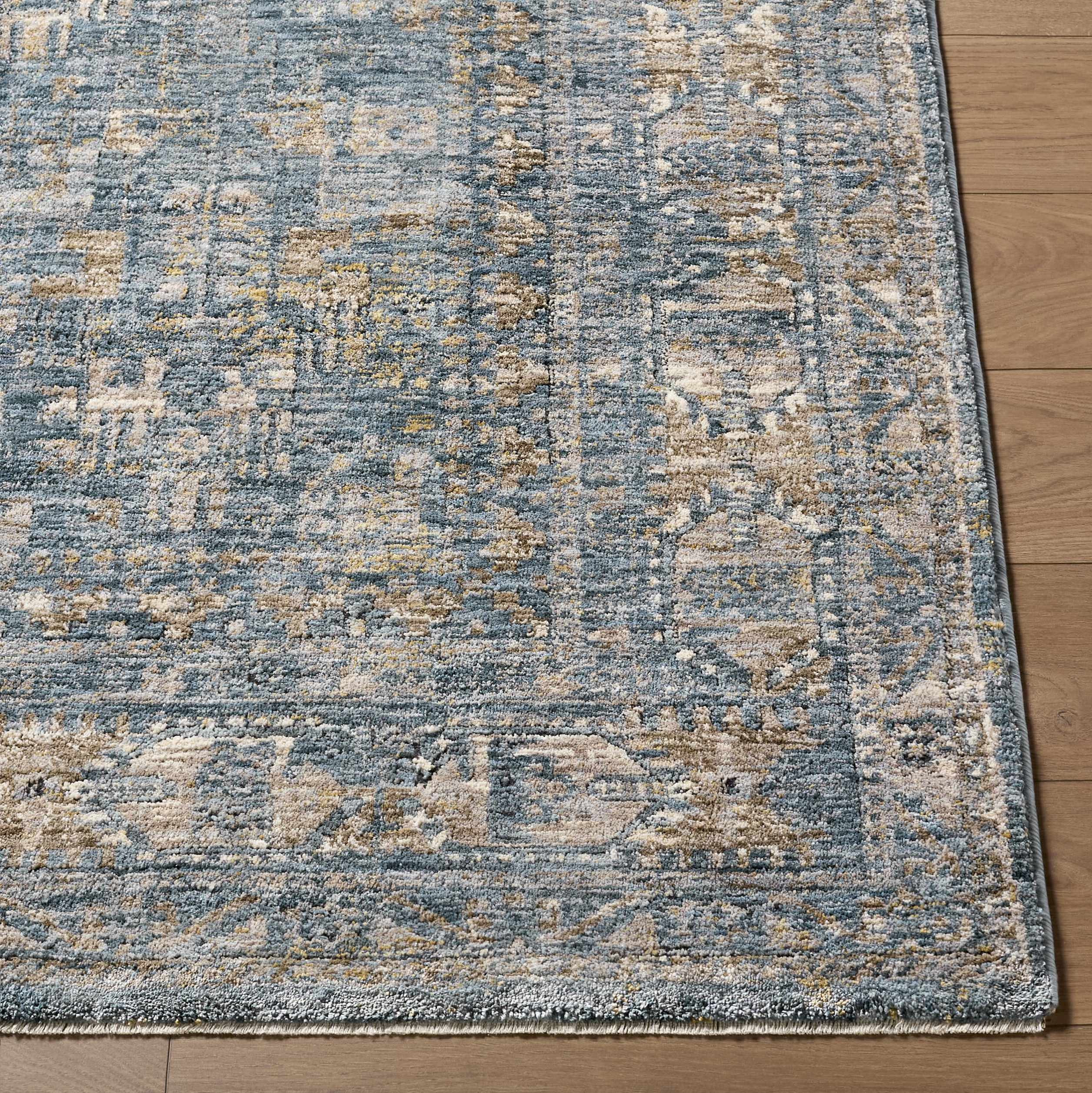Mirabel Denim Blue Traditional Rug - Image 18