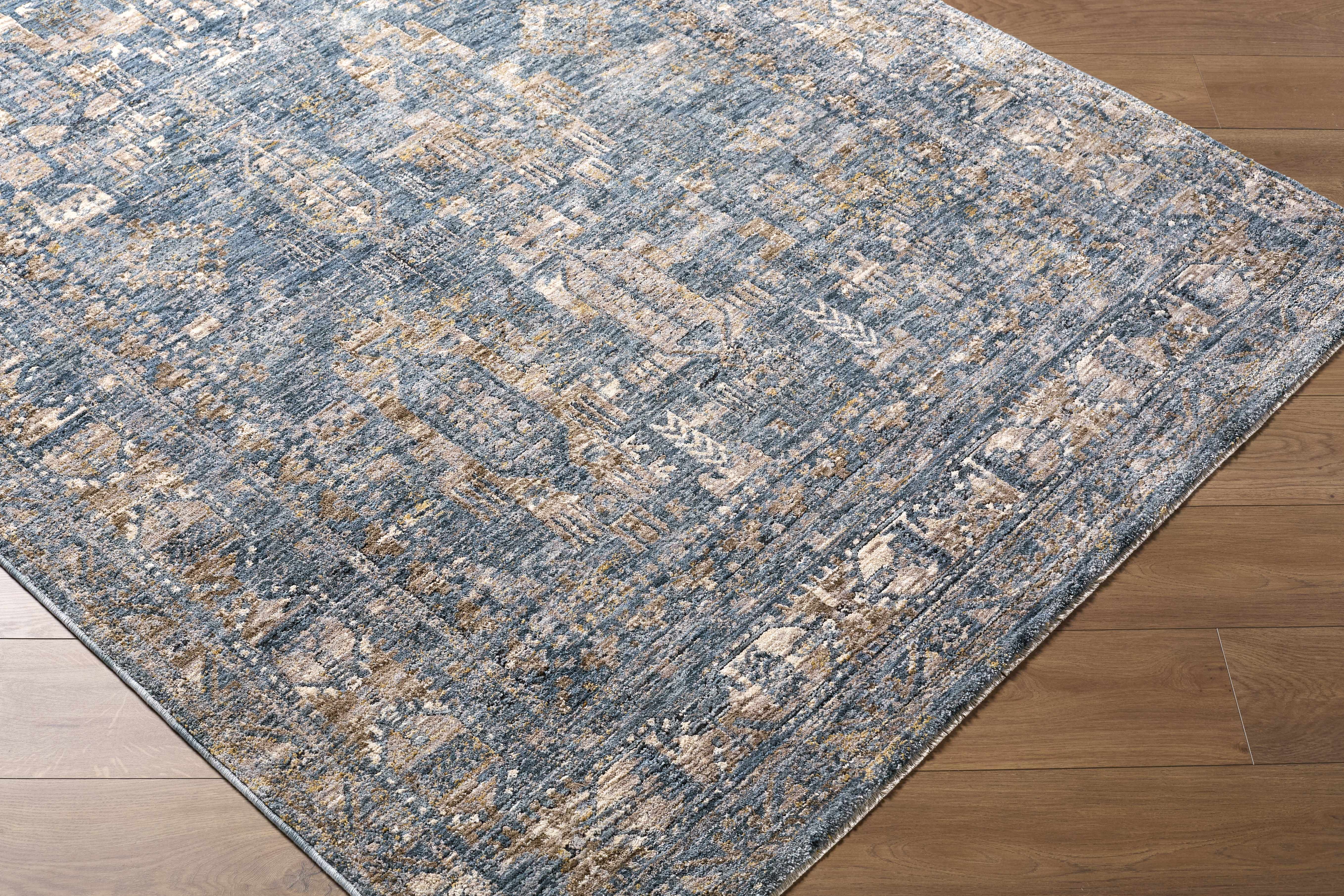 Mirabel Denim Blue Traditional Rug - Image 19