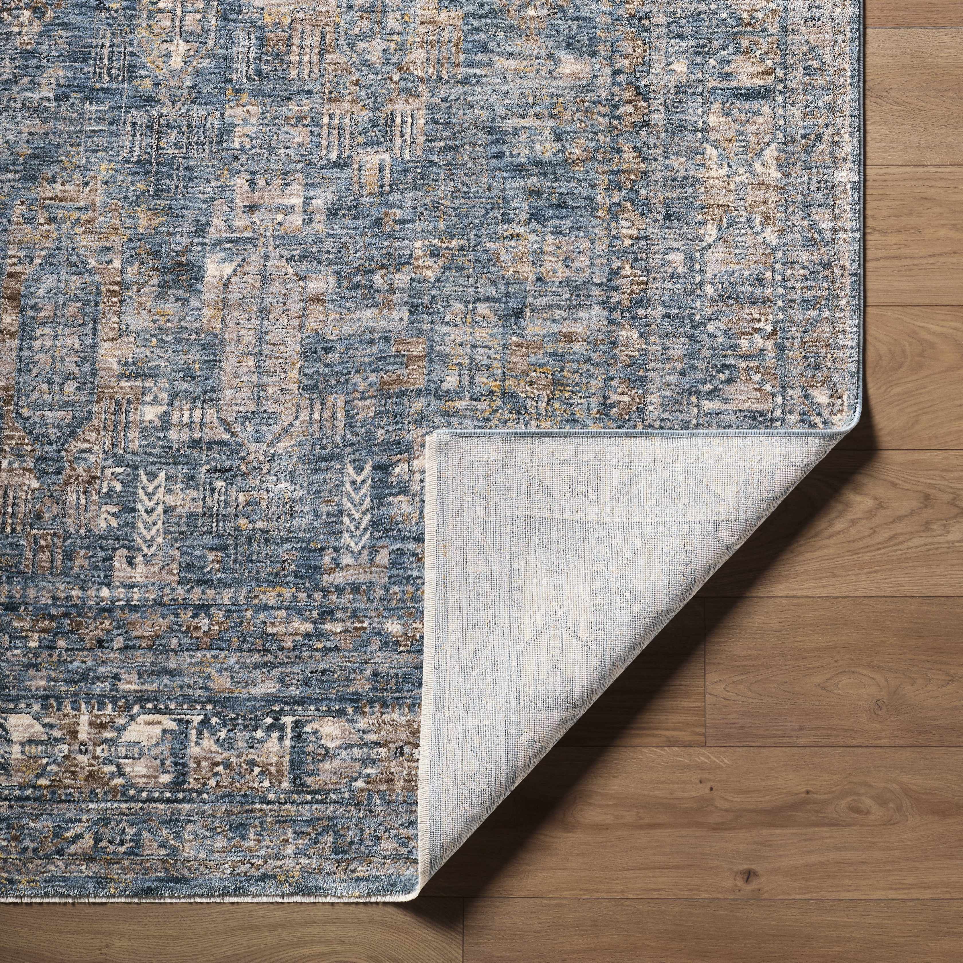 Mirabel Denim Blue Traditional Rug - Image 20