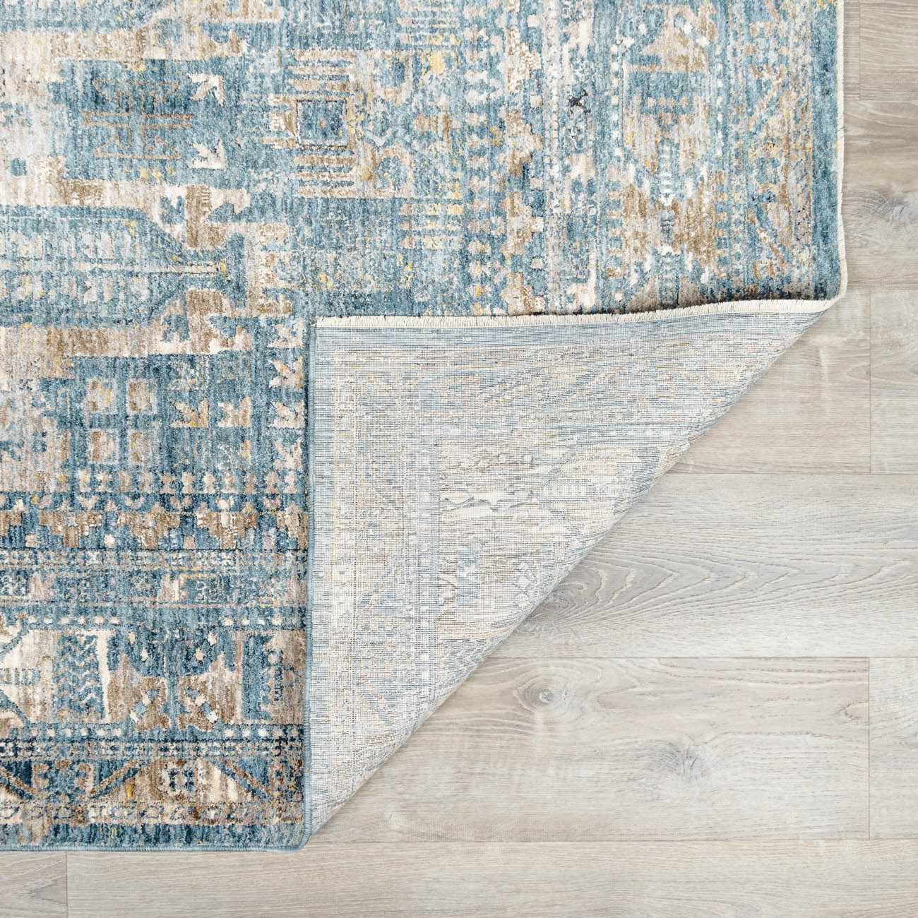 Mirabel Denim Blue Traditional Rug - Image 5