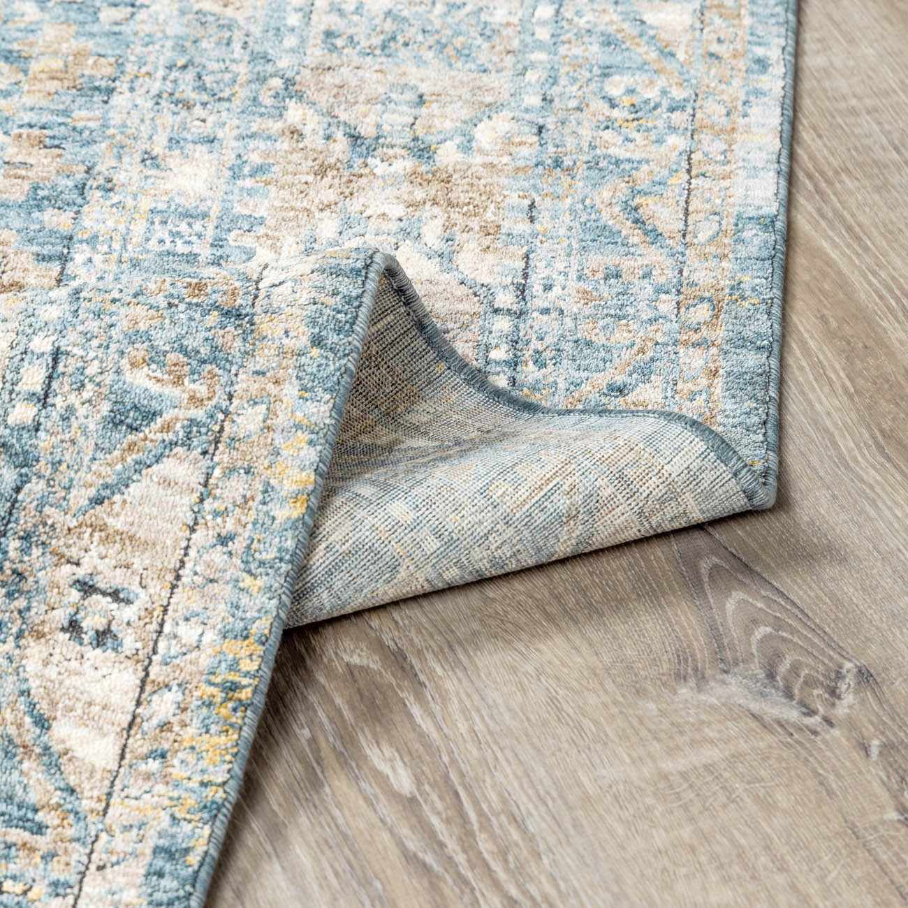Mirabel Denim Blue Traditional Rug - Image 6