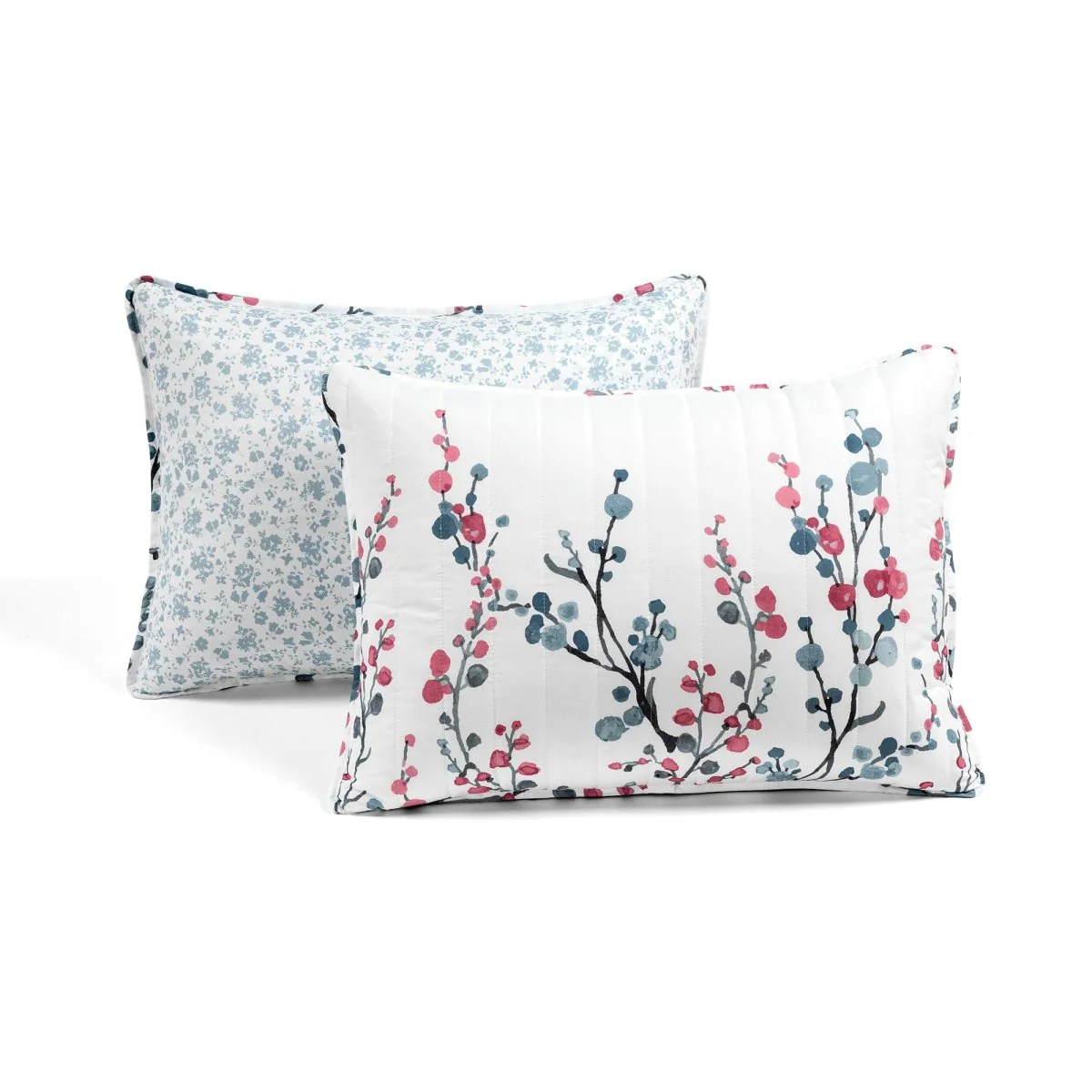Mirabelle Watercolor Floral Reversible 3 Piece Quilt Set - Image 8