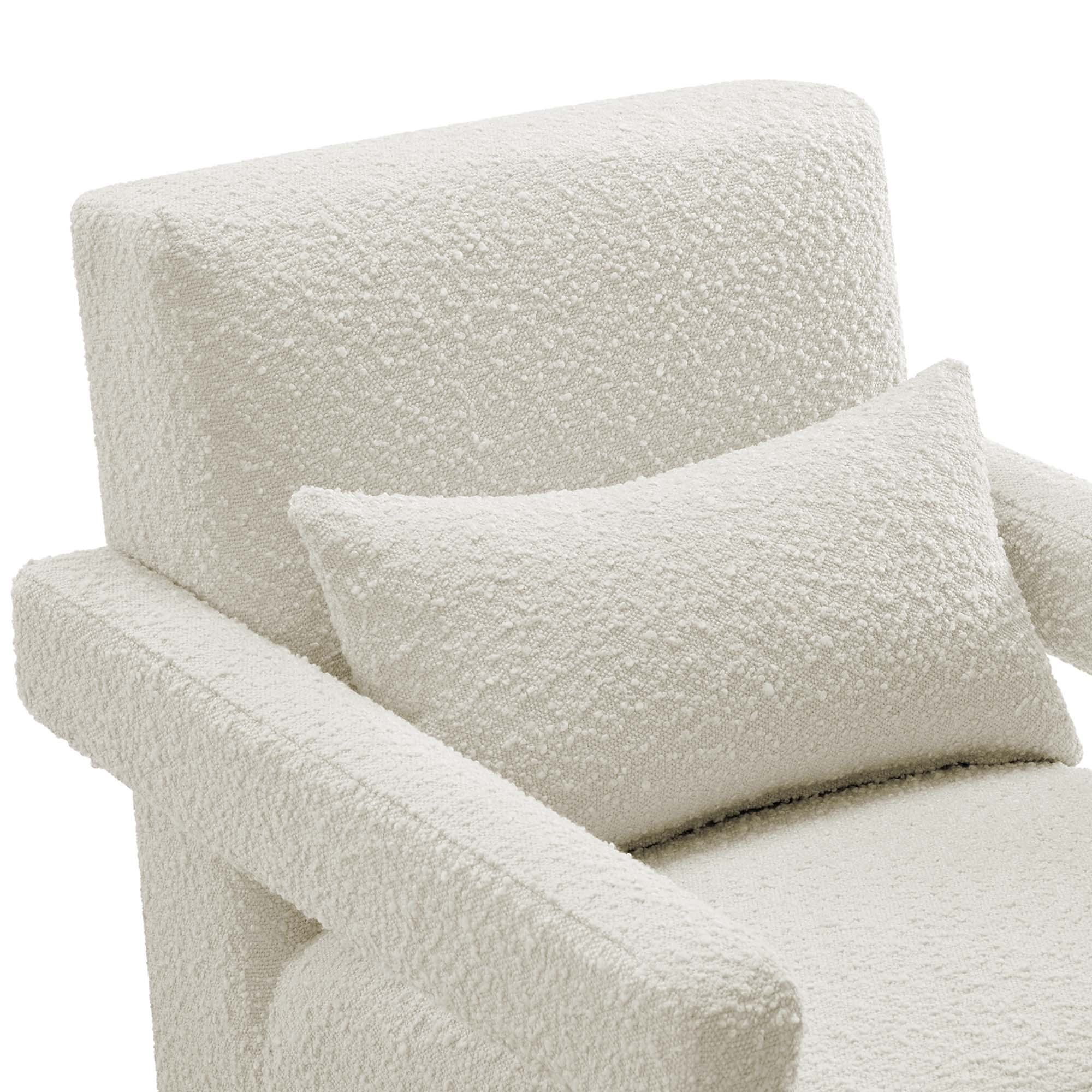 Mirage Boucle Upholstered Armchair by Modway - Image 7