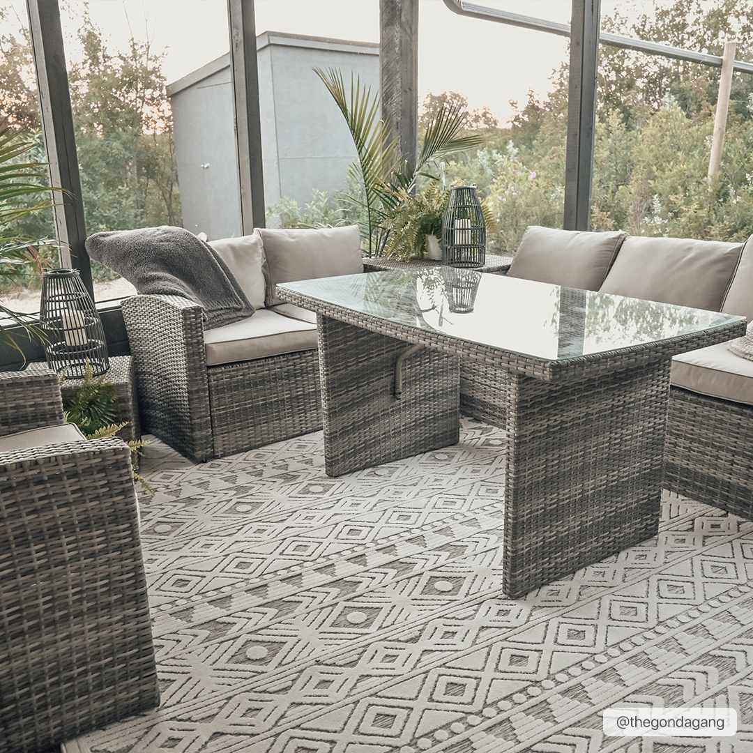 Mirani 3D Outdoor Area Rug - Clearance - Image 3
