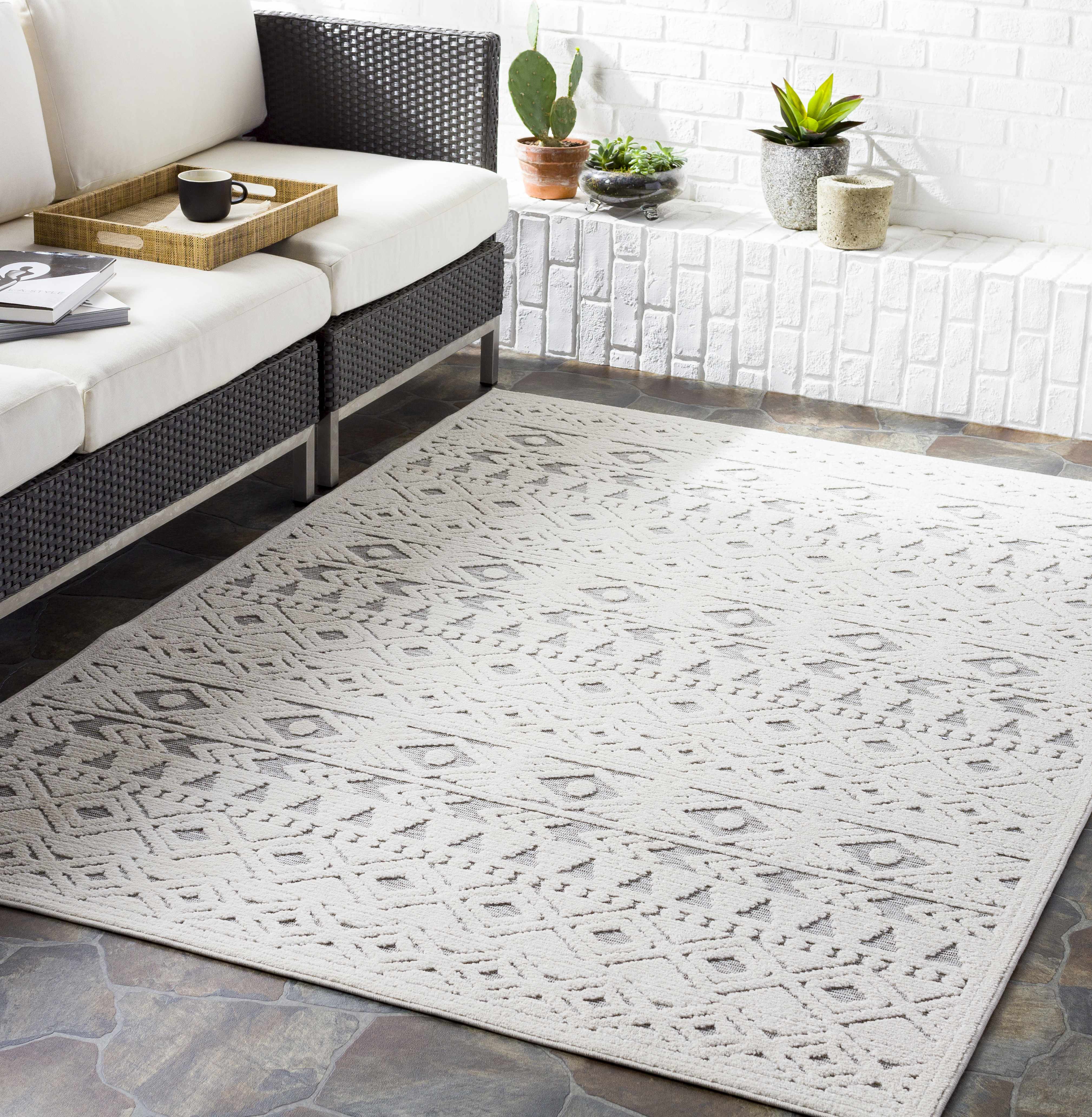 Mirani 3D Outdoor Area Rug - Clearance - Image 4