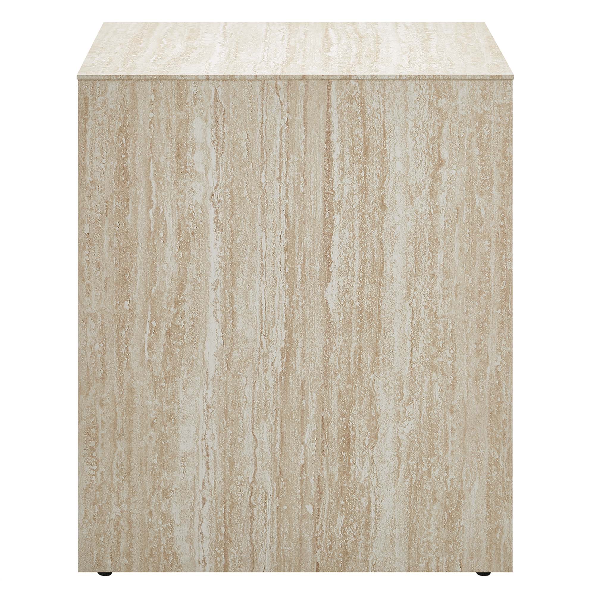 Mirella Faux Travertine Side Table by Modway - Image 5
