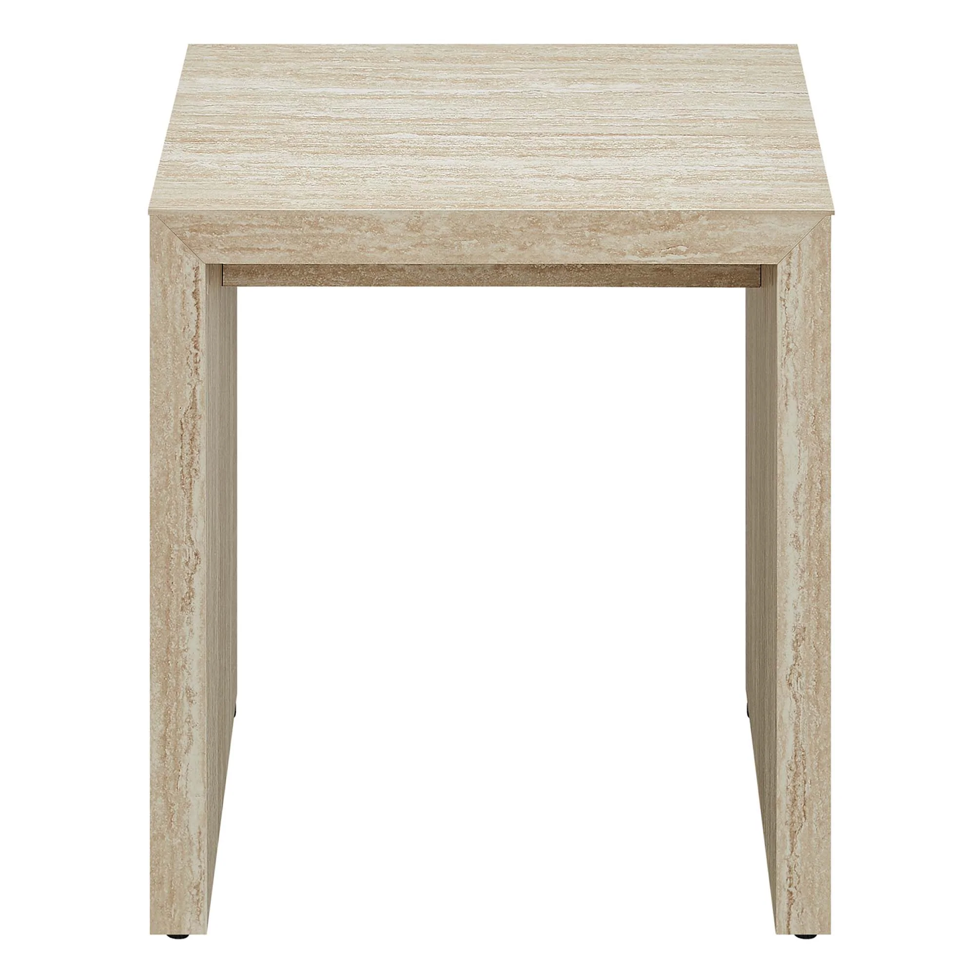 Mirella Faux Travertine Side Table by Modway - Image 6