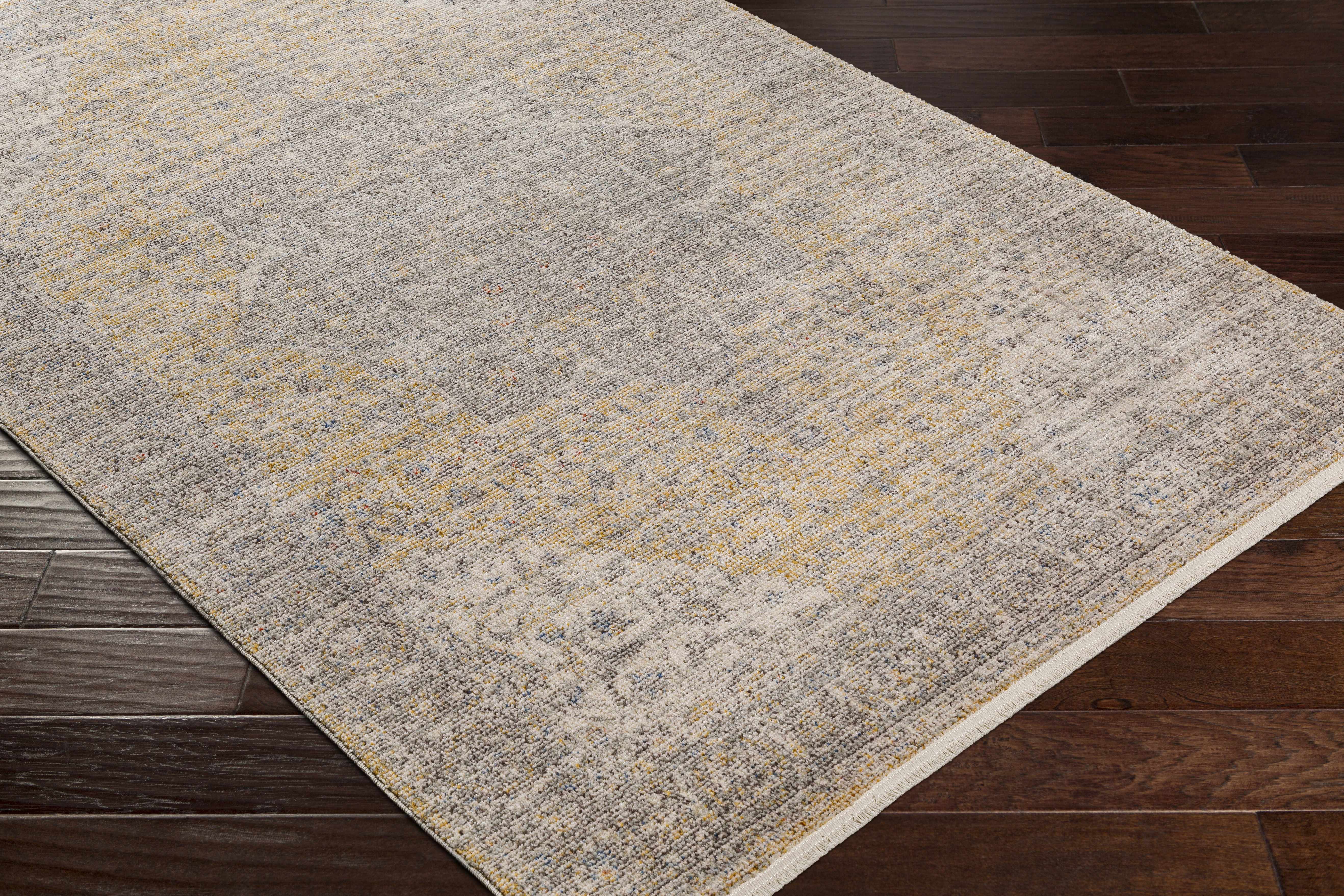 Misa Mustard & Gray Area Rug - Clearance - Image 4