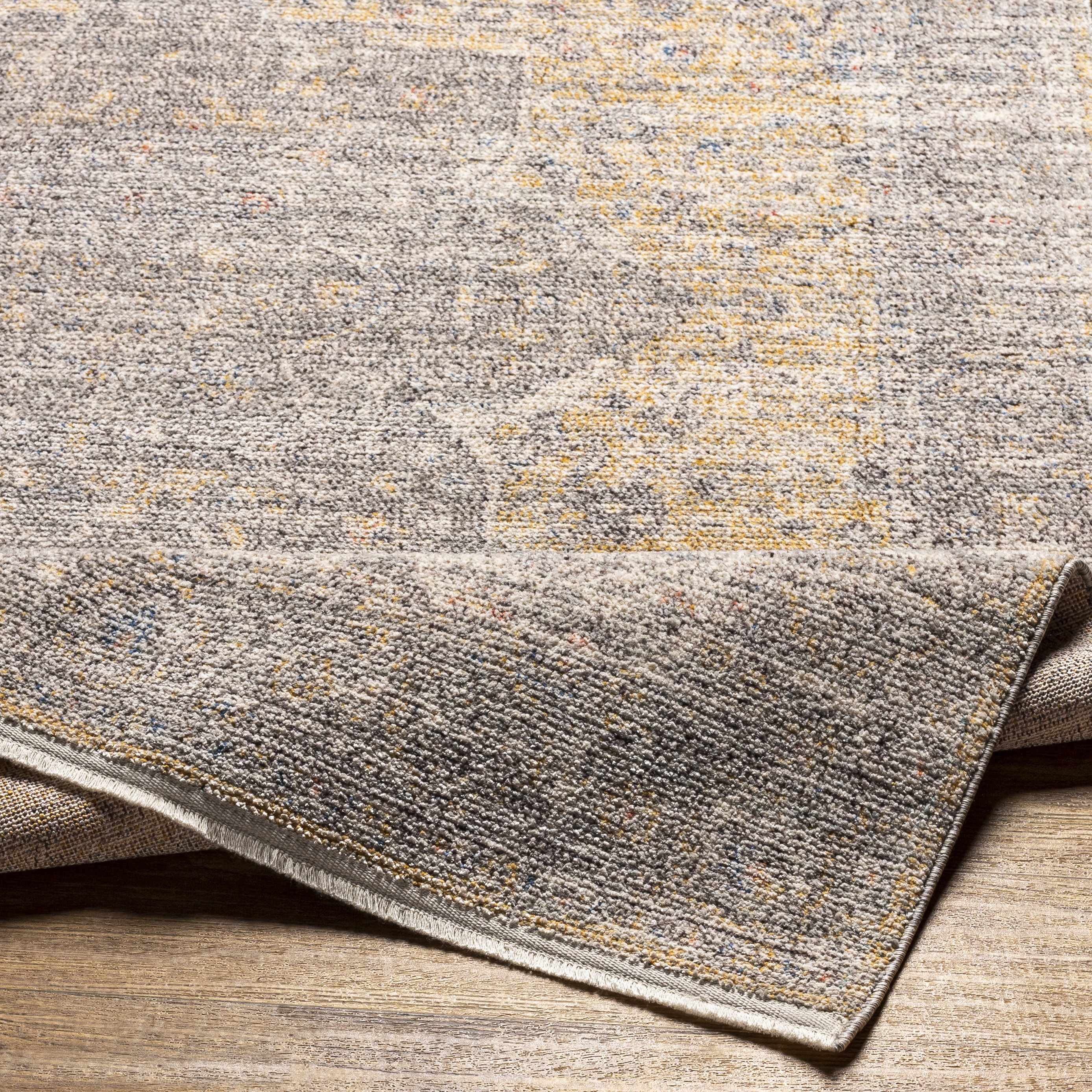 Misa Mustard & Gray Area Rug - Clearance - Image 5