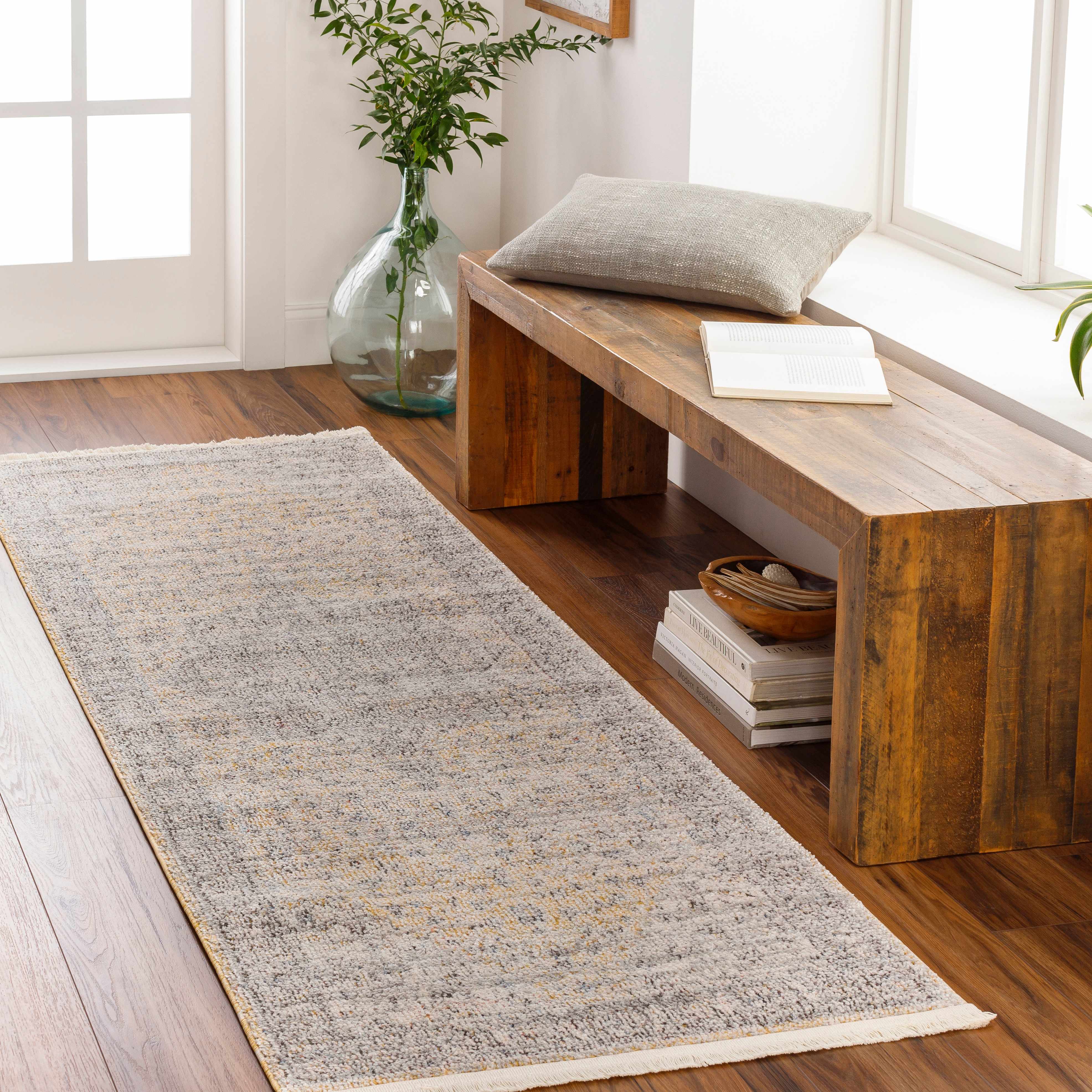 Misa Mustard & Gray Area Rug - Clearance - Image 9