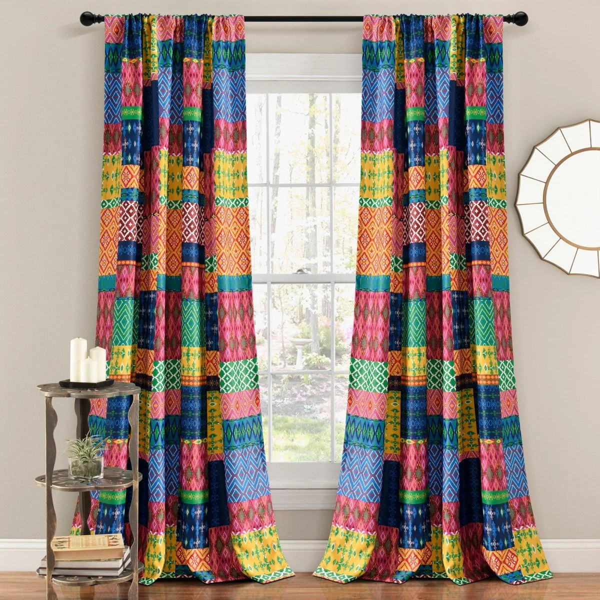 Misha Light Filtering Window Curtain Set - Image 2