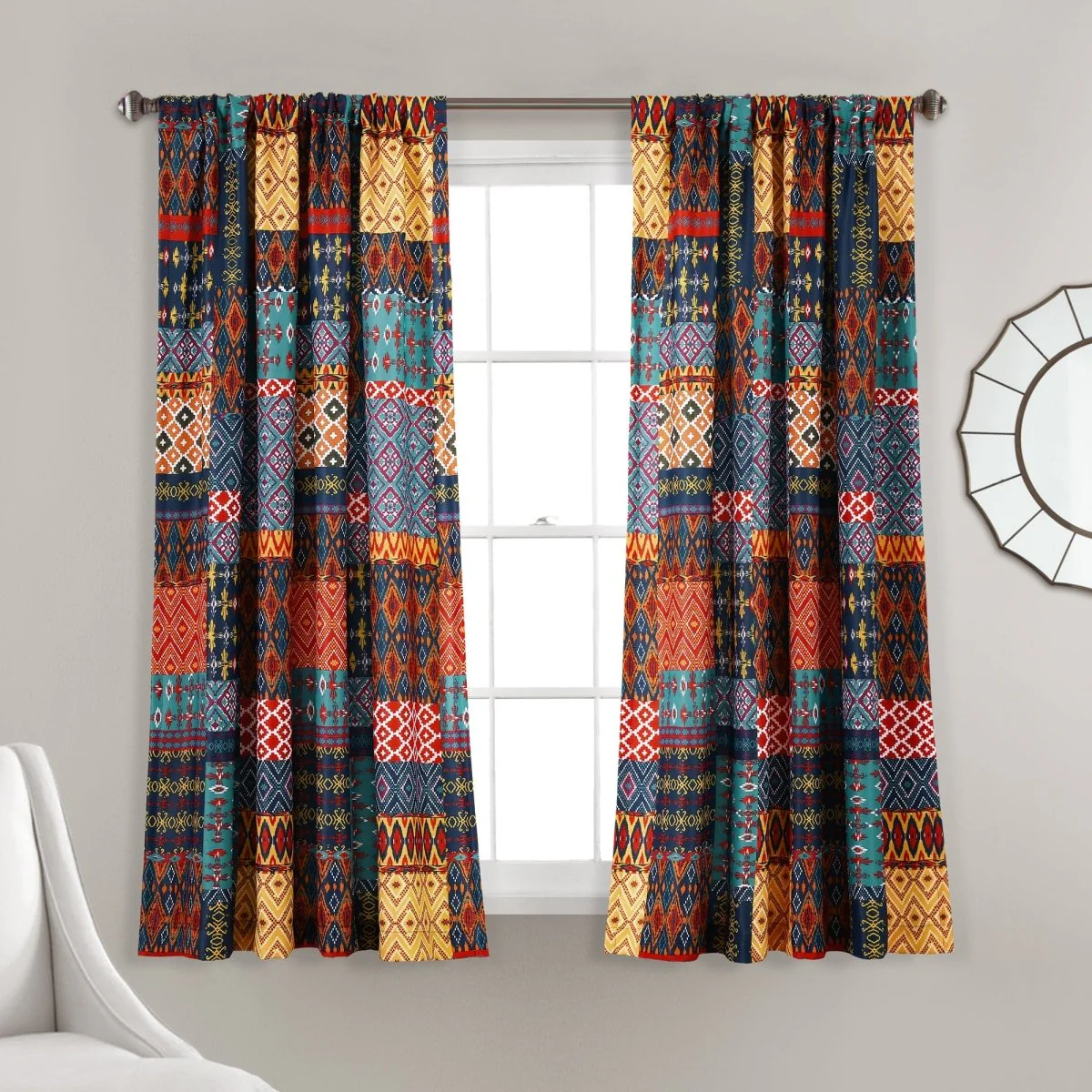 Misha Light Filtering Window Curtain Set - Image 3