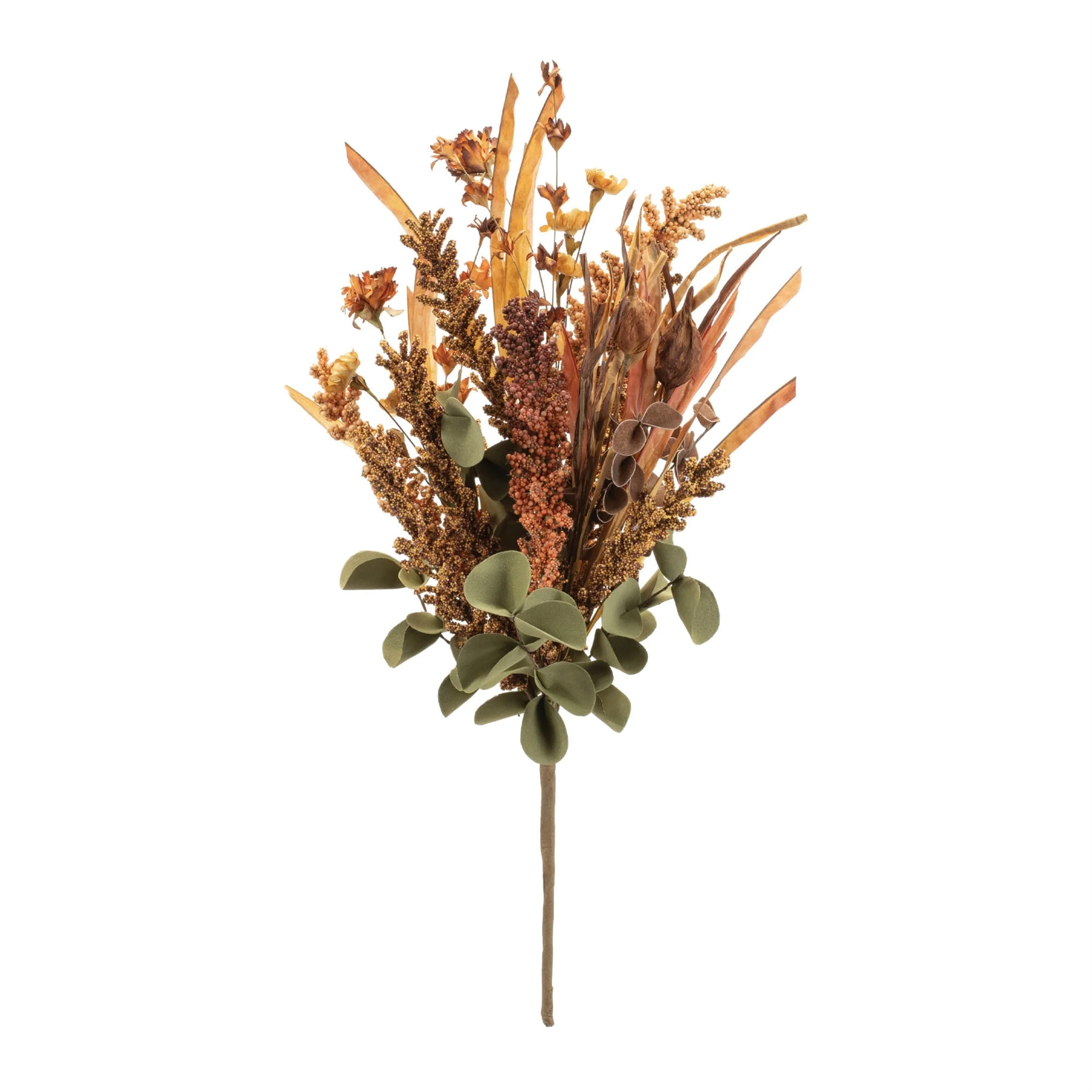 Mixed Fall Floral and Foliage Bush (Set of 6) - Image 2