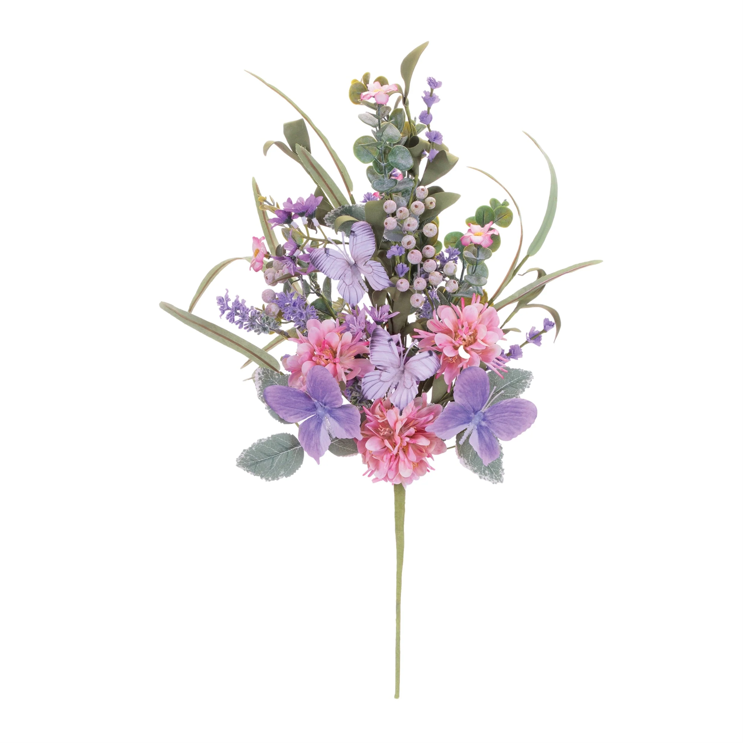 Mixed floral and butterfly bush (set of 2) - Image 2