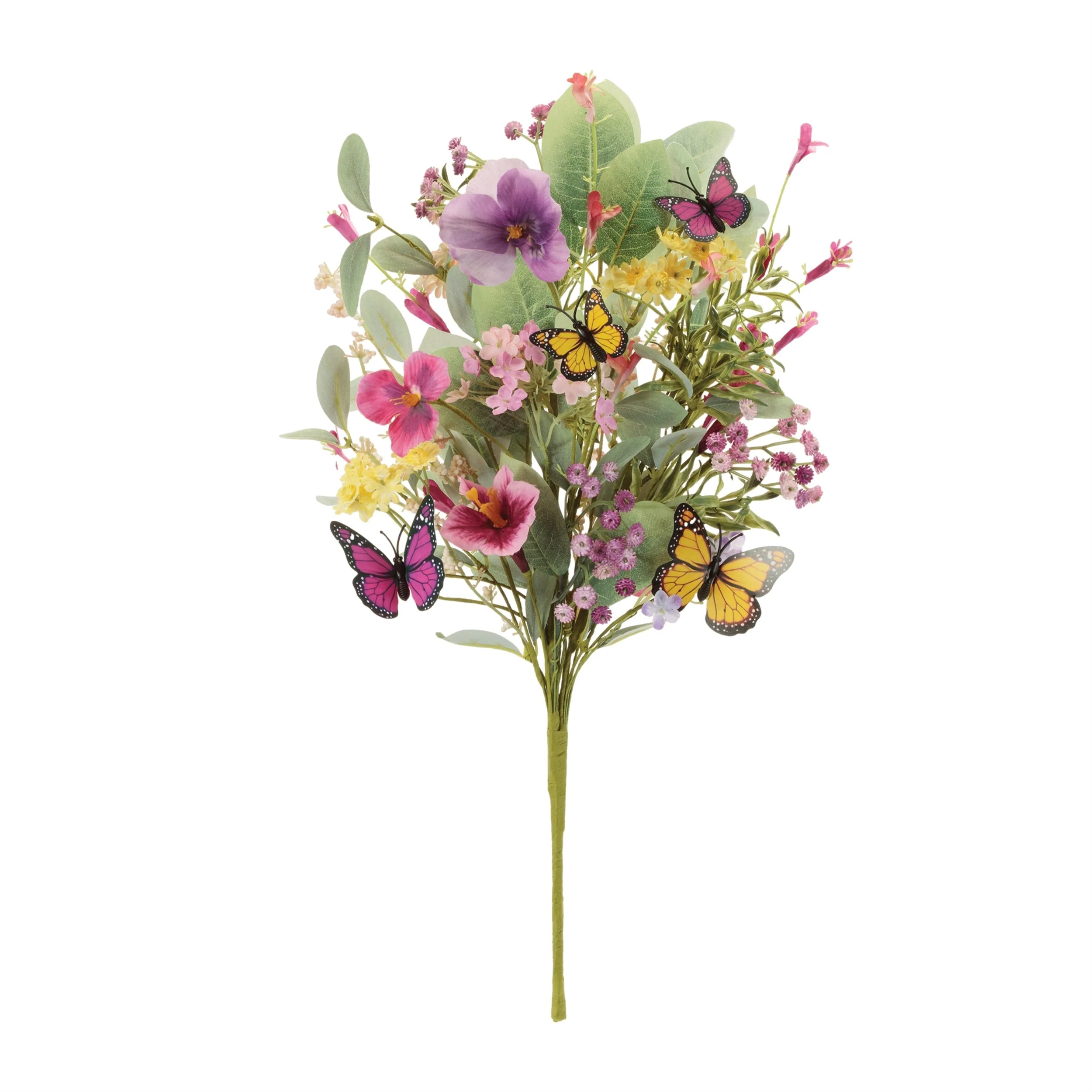 Mixed pansy and butterfly bush (set of 2) - Image 2