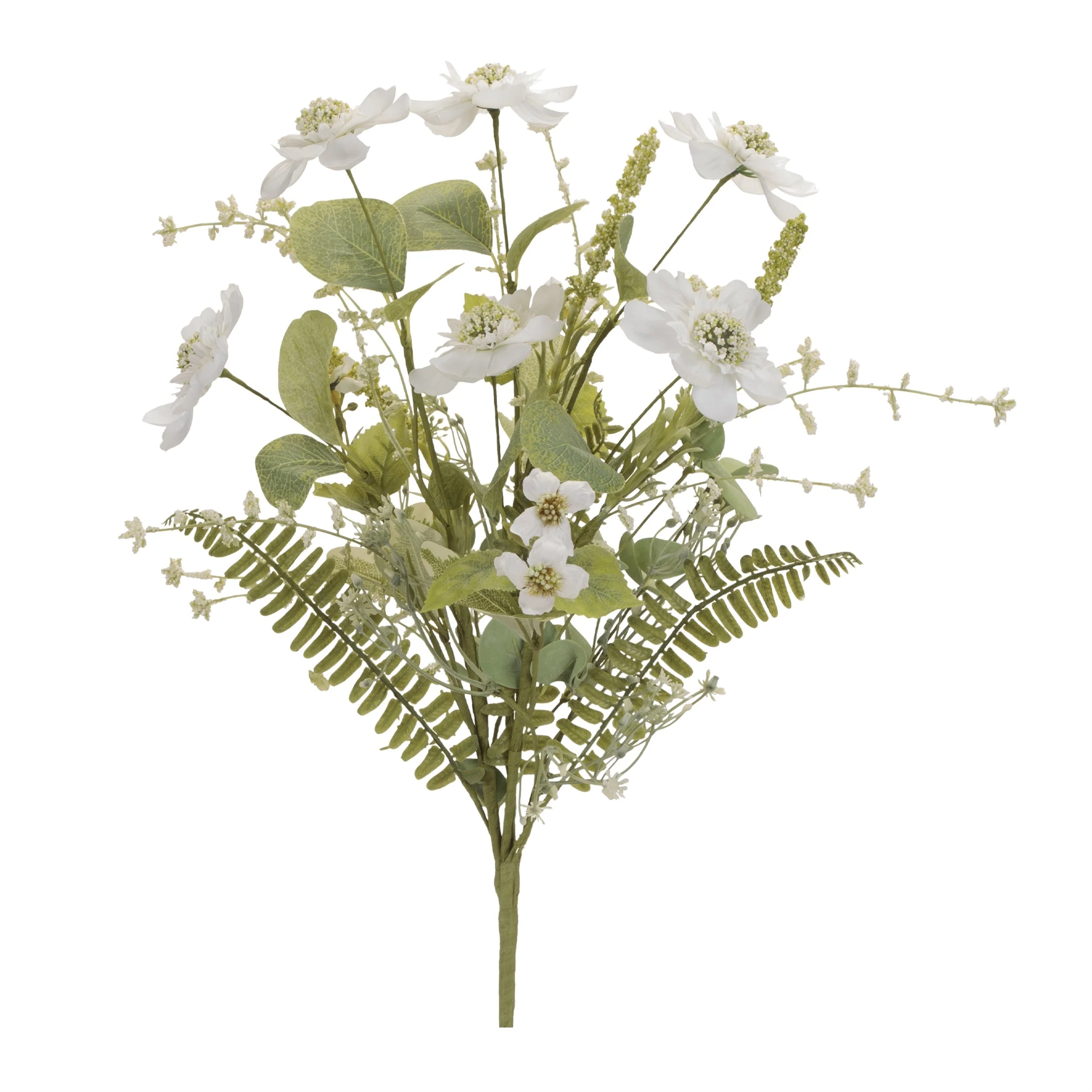 Mixed pincushion floral bush (set of 2) - Image 3