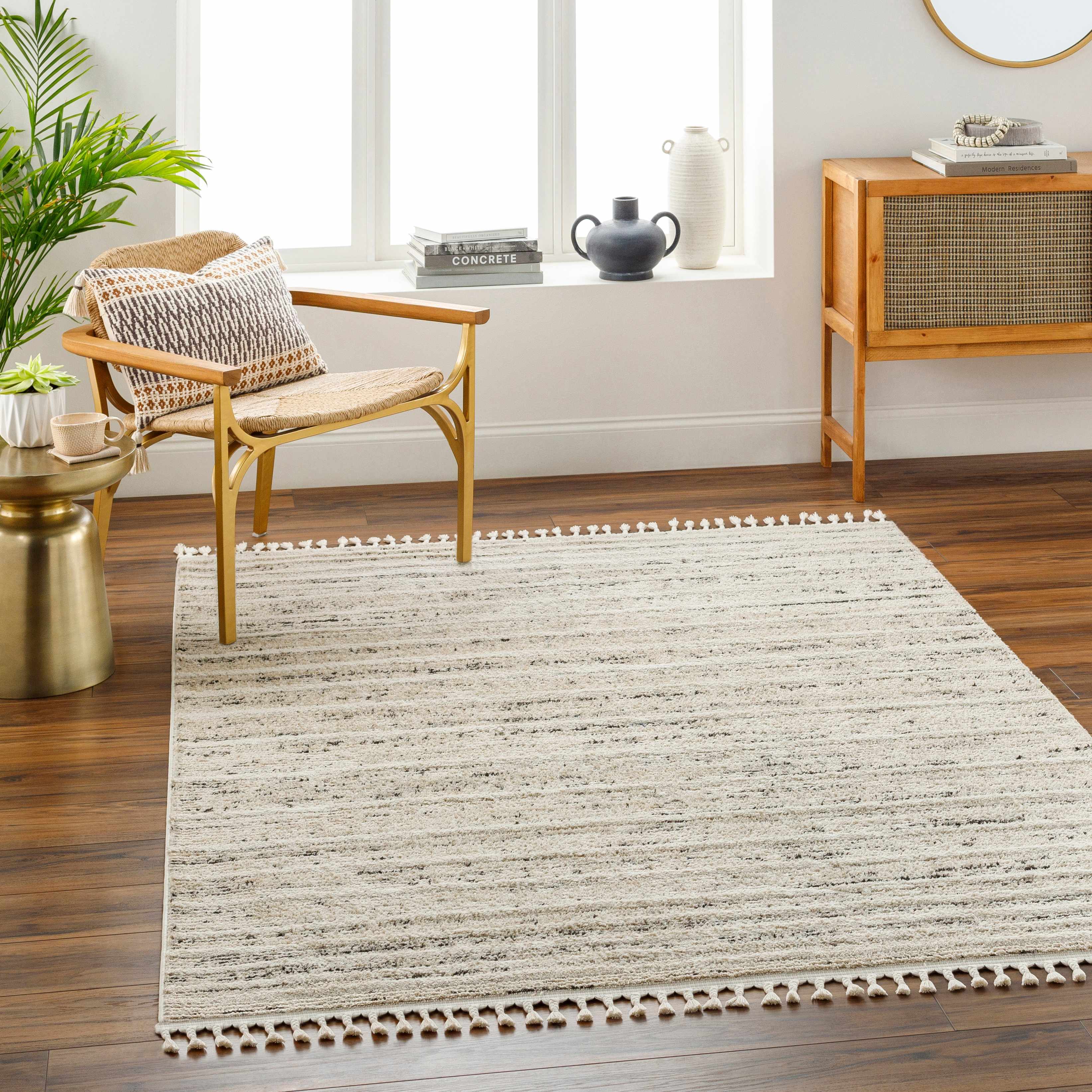 Miyu Taupe Area Rug - Clearance - Image 2