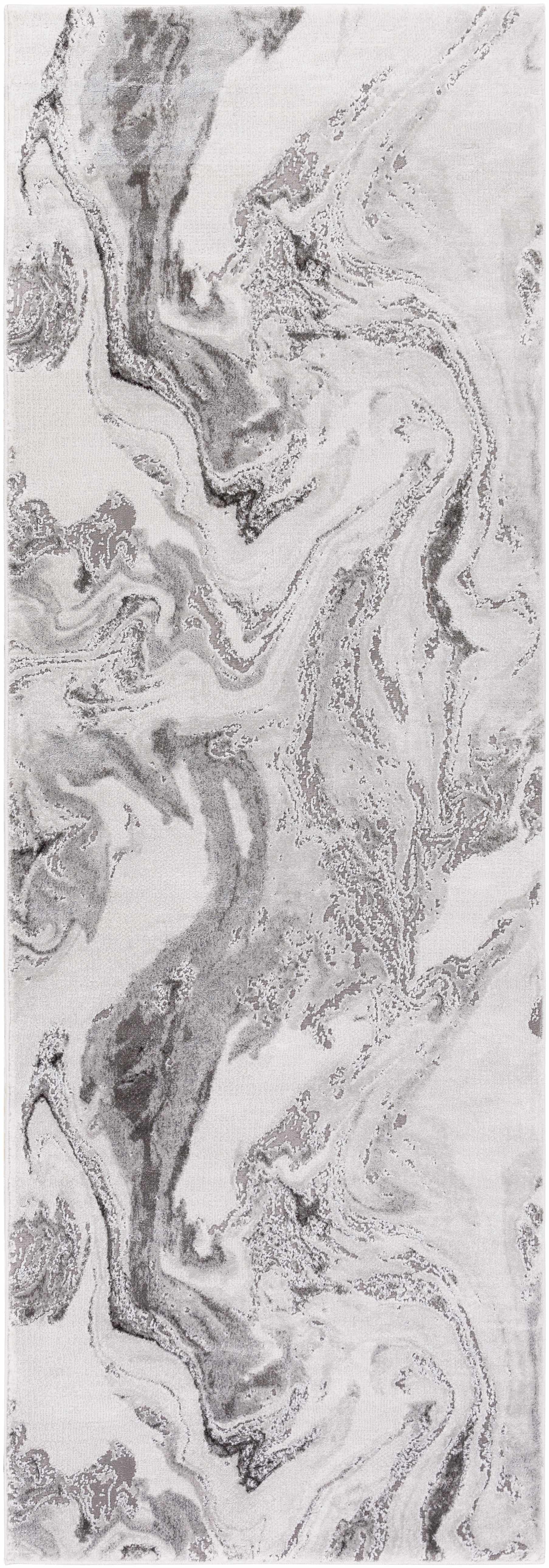 Moana Charcoal Marble Rug - Image 7