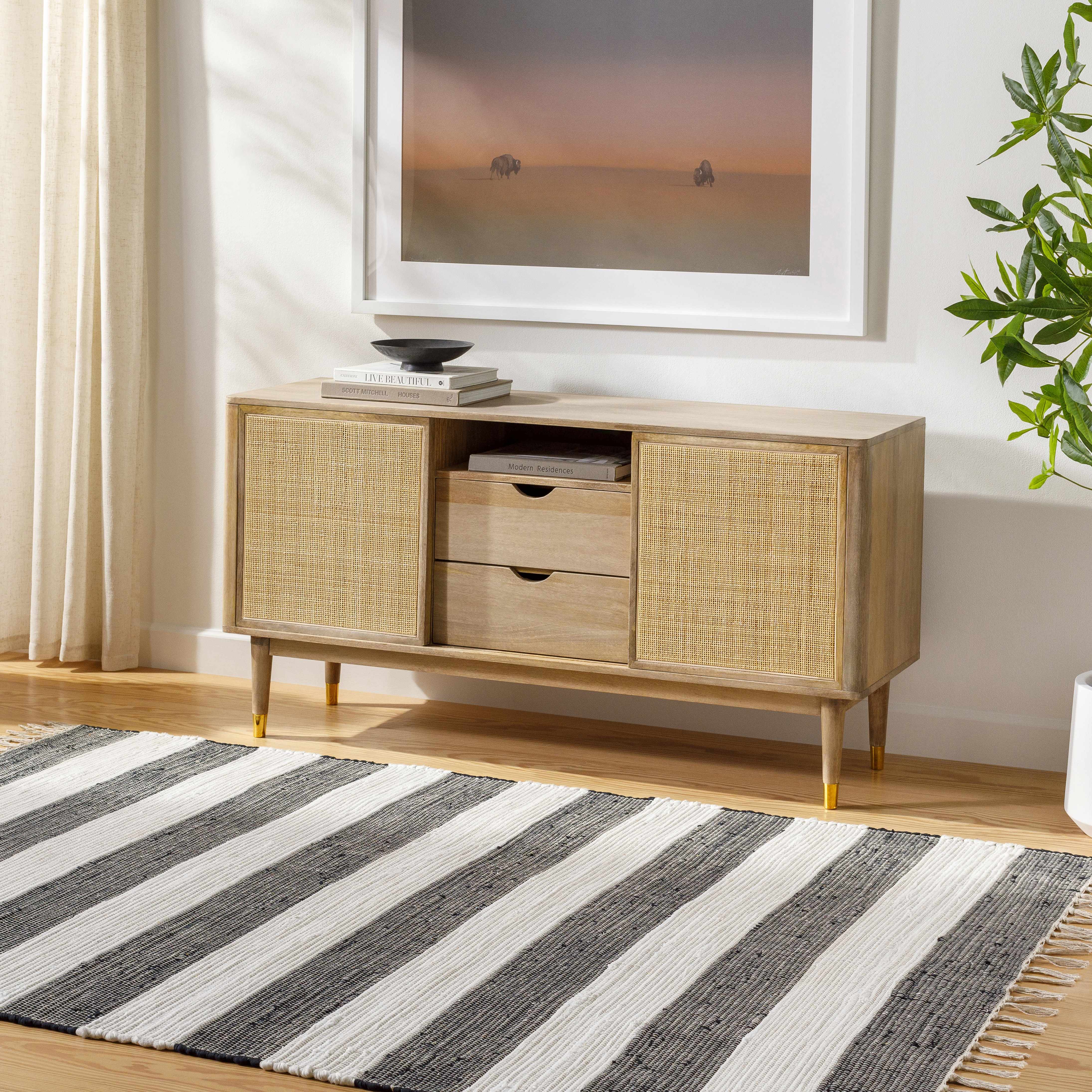 Moby Charcoal Area Rug - Clearance - Image 2