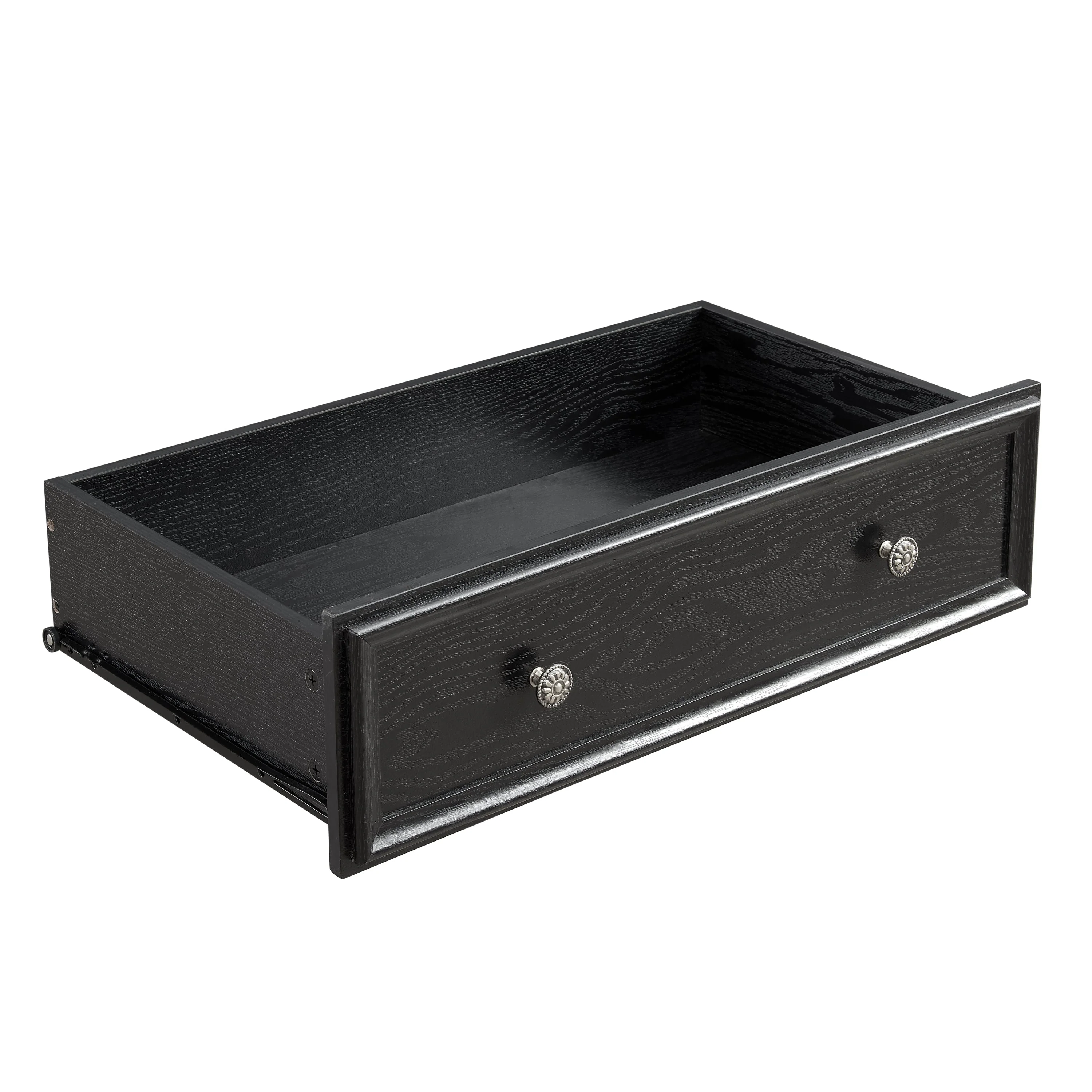 Modern 5-Drawer Black Dresser for Living Room Storage - Image 19