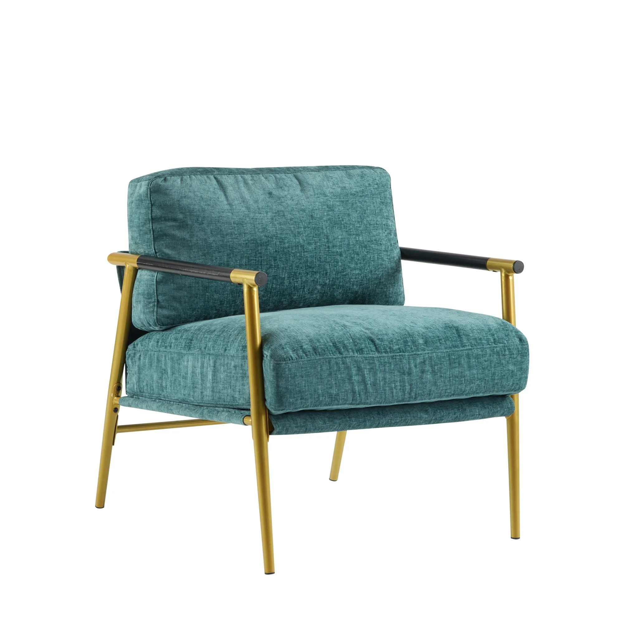 Modern Accent Chair With Cushions, Cozy Seating - Image 6