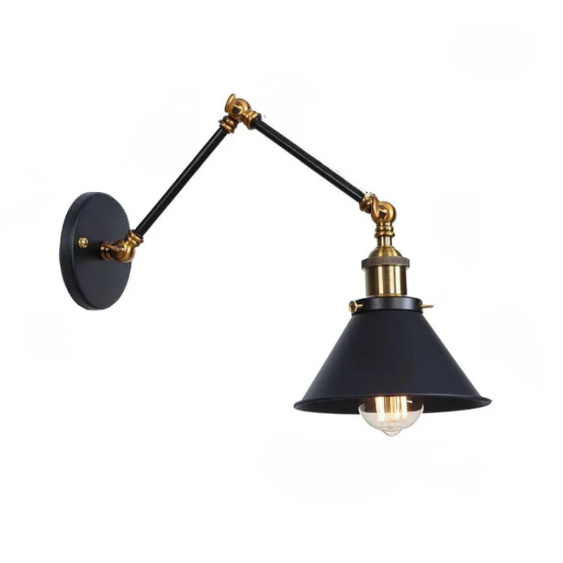 Modern Adjustable Wall Sconce Long Arm Reading Light Bedroom Living Room - Image 10