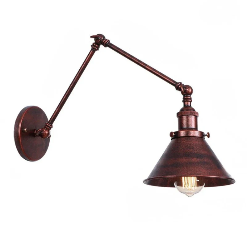 Modern Adjustable Wall Sconce Long Arm Reading Light Bedroom Living Room - Image 11