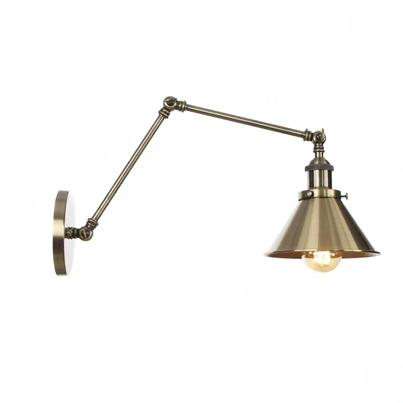 Modern Adjustable Wall Sconce Long Arm Reading Light Bedroom Living Room - Image 13