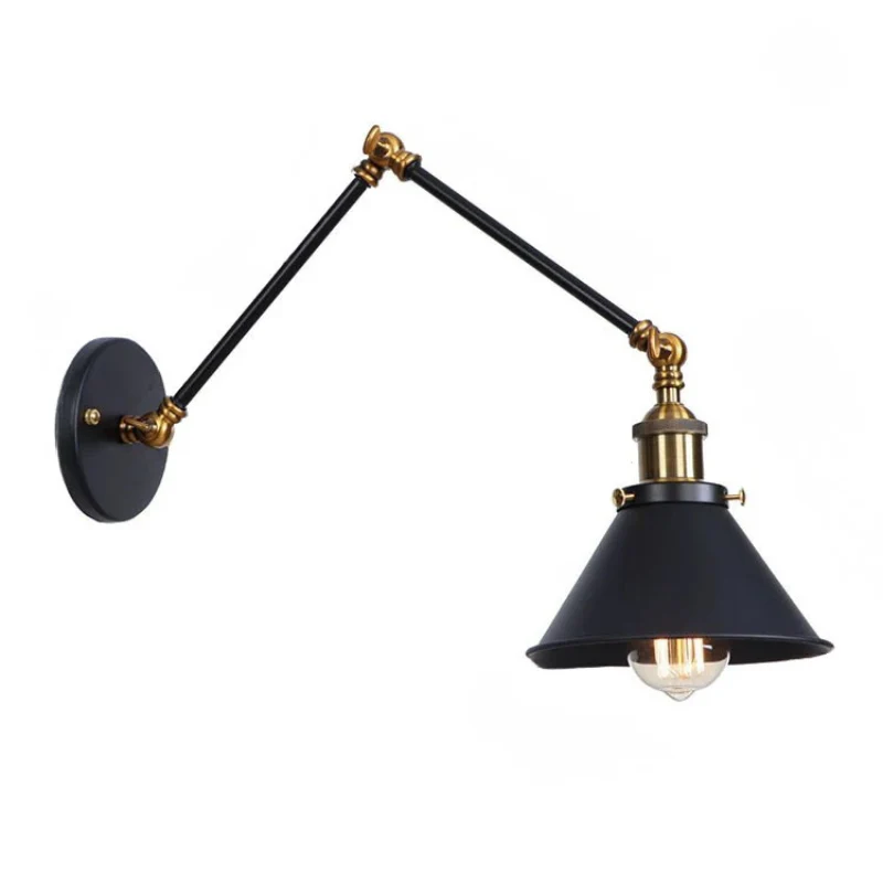 Modern Adjustable Wall Sconce Long Arm Reading Light Bedroom Living Room - Image 16