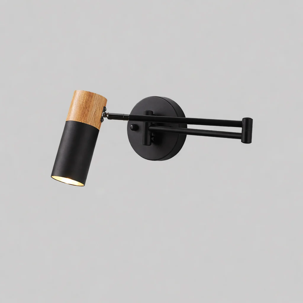 Modern Adjustable Wall Sconce Telescopic Reading Lamp Bedroom Living Room - Image 7