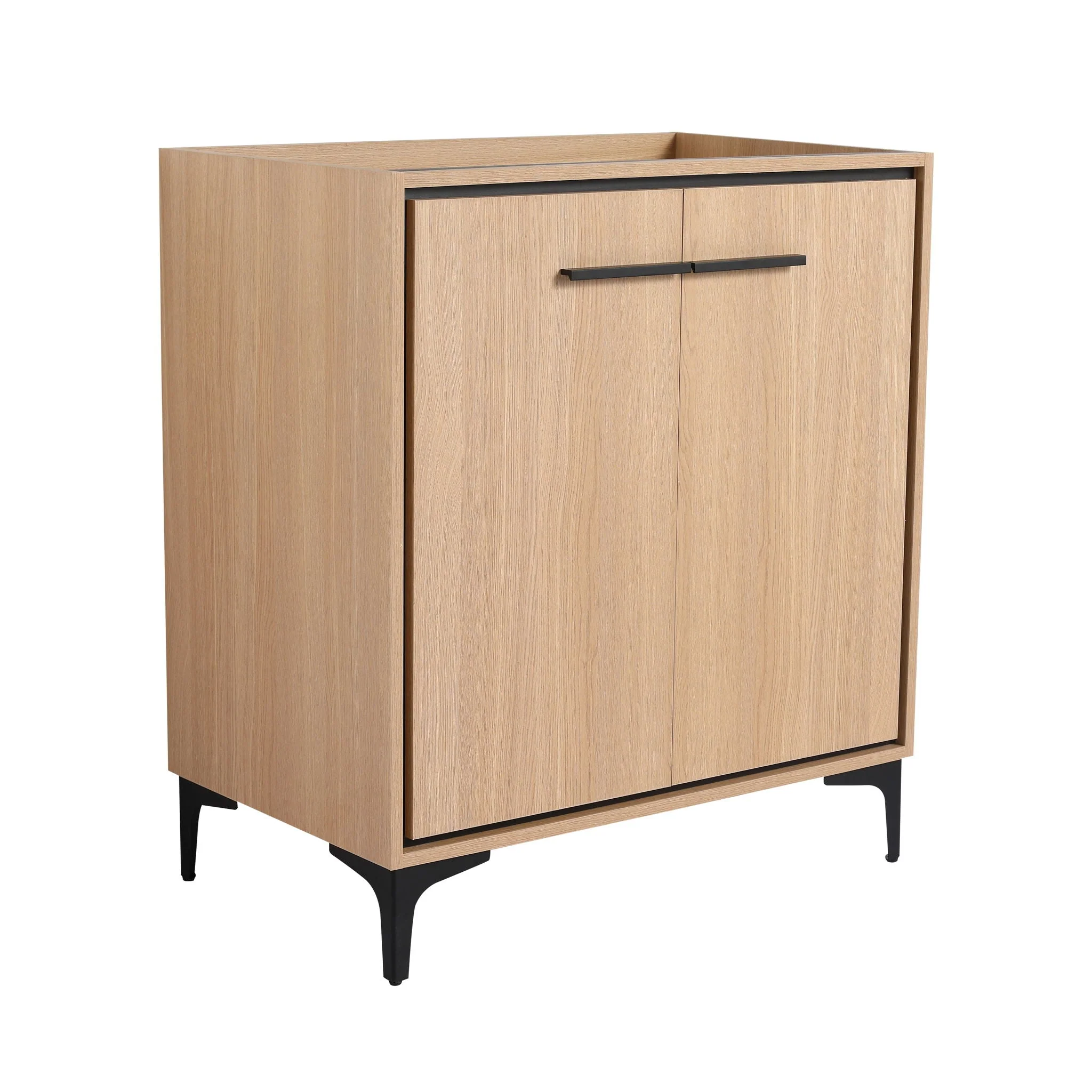 Modern Bathroom Vanity Cabinet With Soft Closing Doors - Image 2