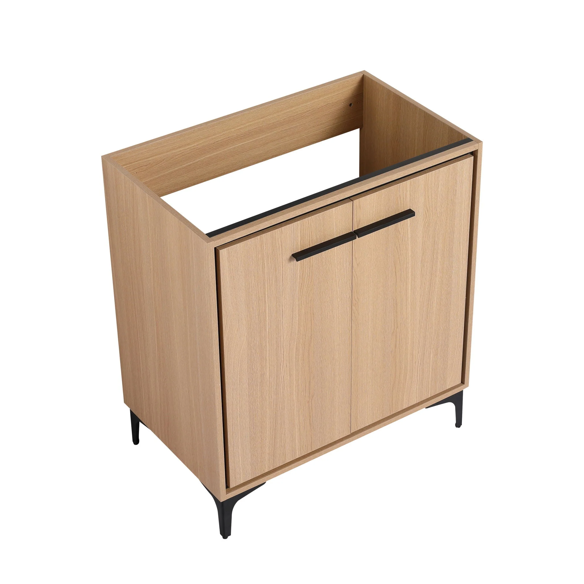 Modern Bathroom Vanity Cabinet With Soft Closing Doors - Image 4