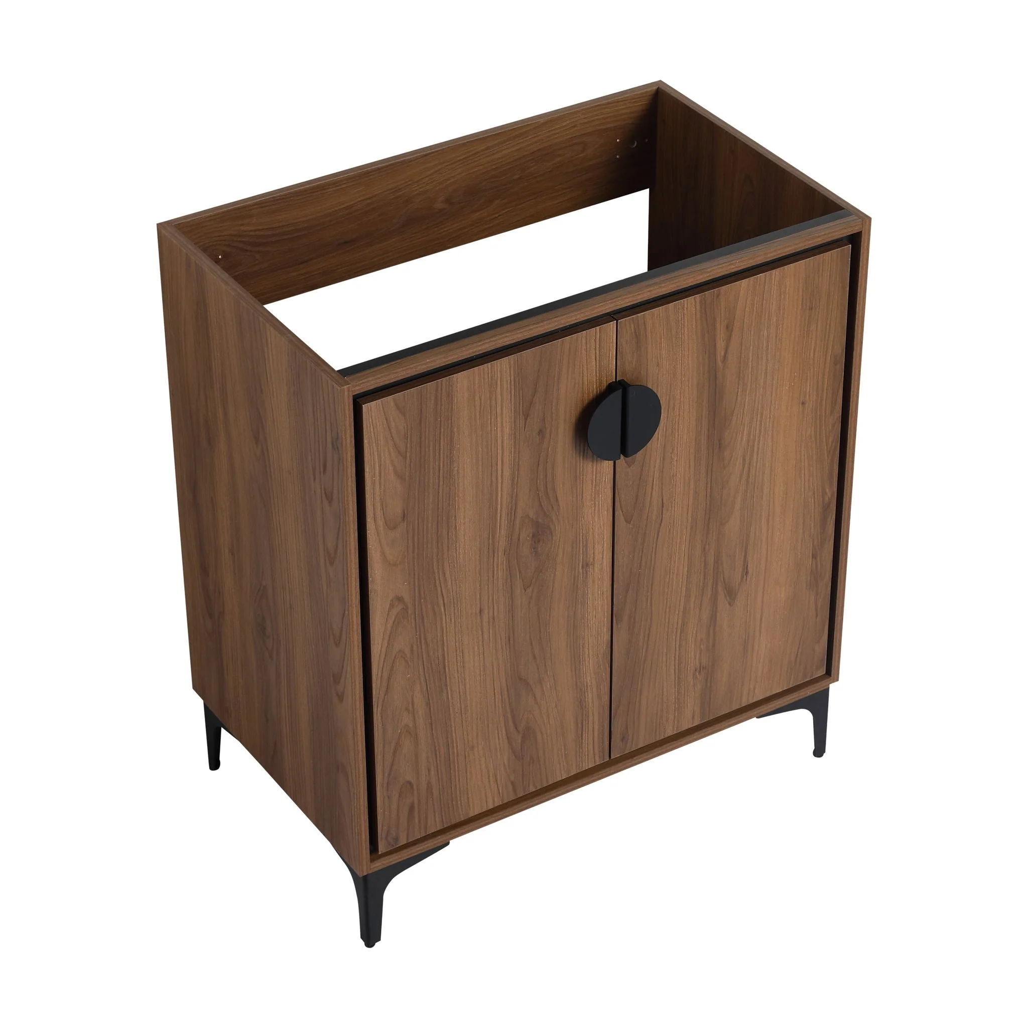 Modern Bathroom Vanity Storage Cabinet With Soft Closing Doors And Engineered Wood Construction - Image 2