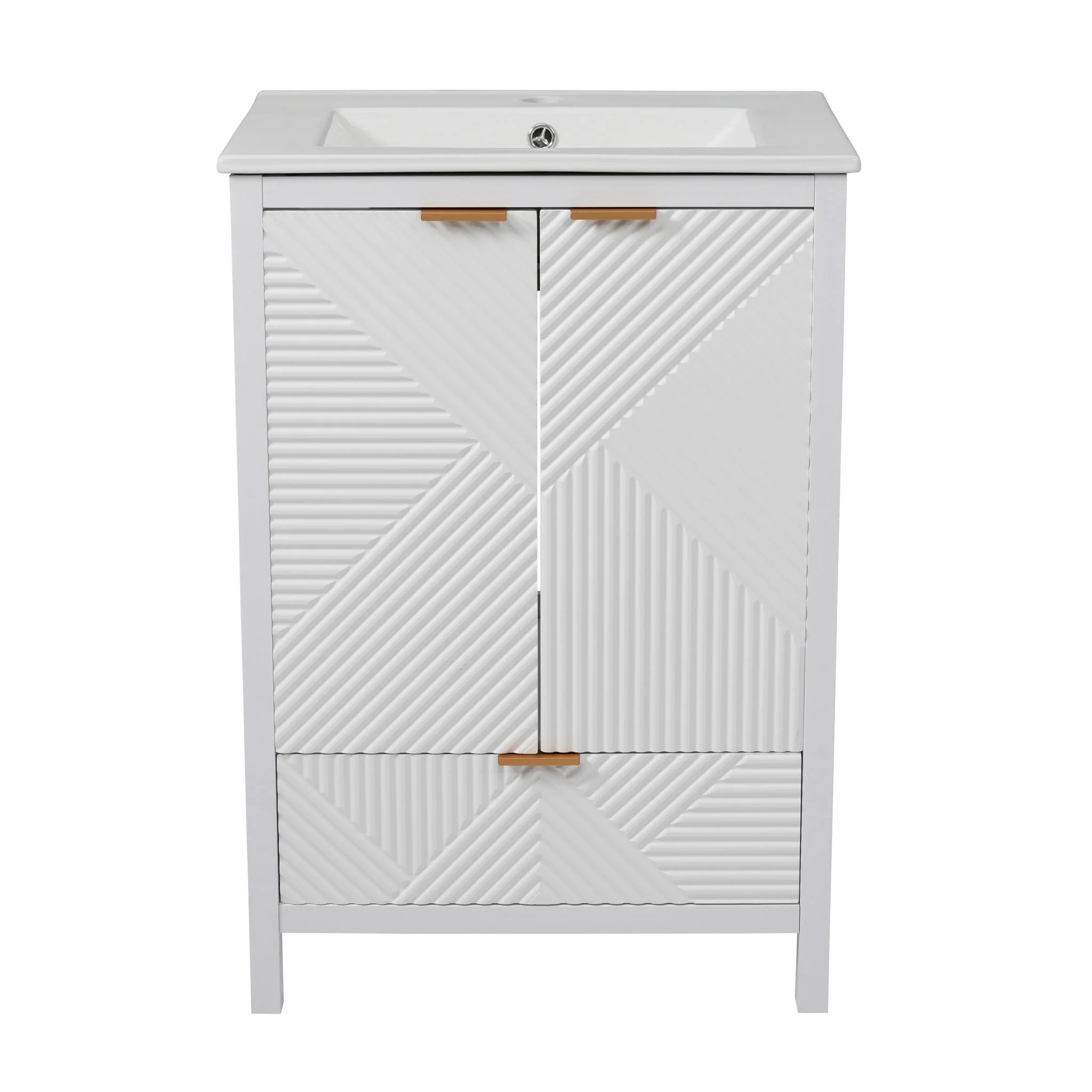 Modern Bathroom Vanity With Sink Combo - Image 2