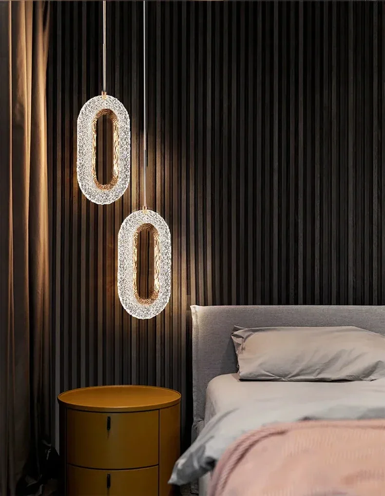 Modern Bedside Pendant Light – Long Line LED Wall Lamp for Bedroom & Living Room - Image 14