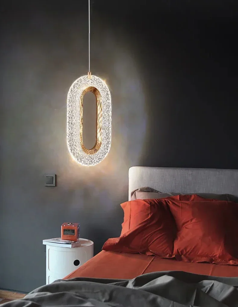 Modern Bedside Pendant Light – Long Line LED Wall Lamp for Bedroom & Living Room - Image 16