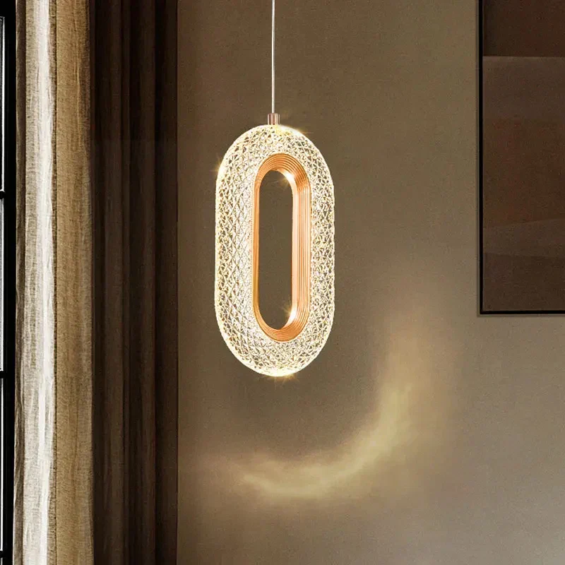 Modern Bedside Pendant Light – Long Line LED Wall Lamp for Bedroom & Living Room - Image 2