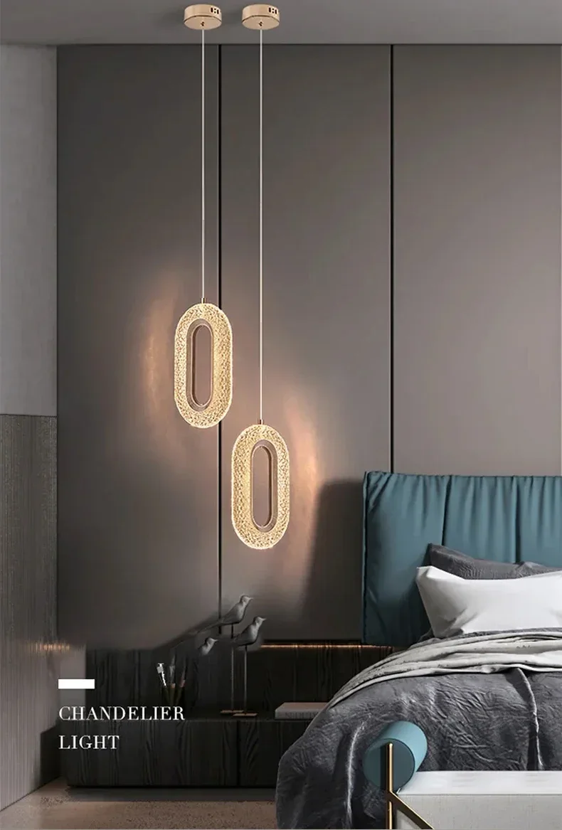 Modern Bedside Pendant Light – Long Line LED Wall Lamp for Bedroom & Living Room - Image 7