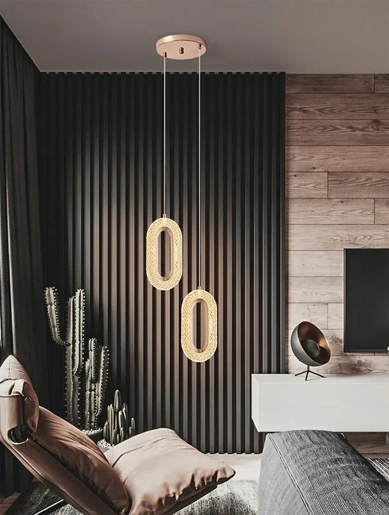 Modern Bedside Pendant Light – Long Line LED Wall Lamp for Bedroom & Living Room - Image 9