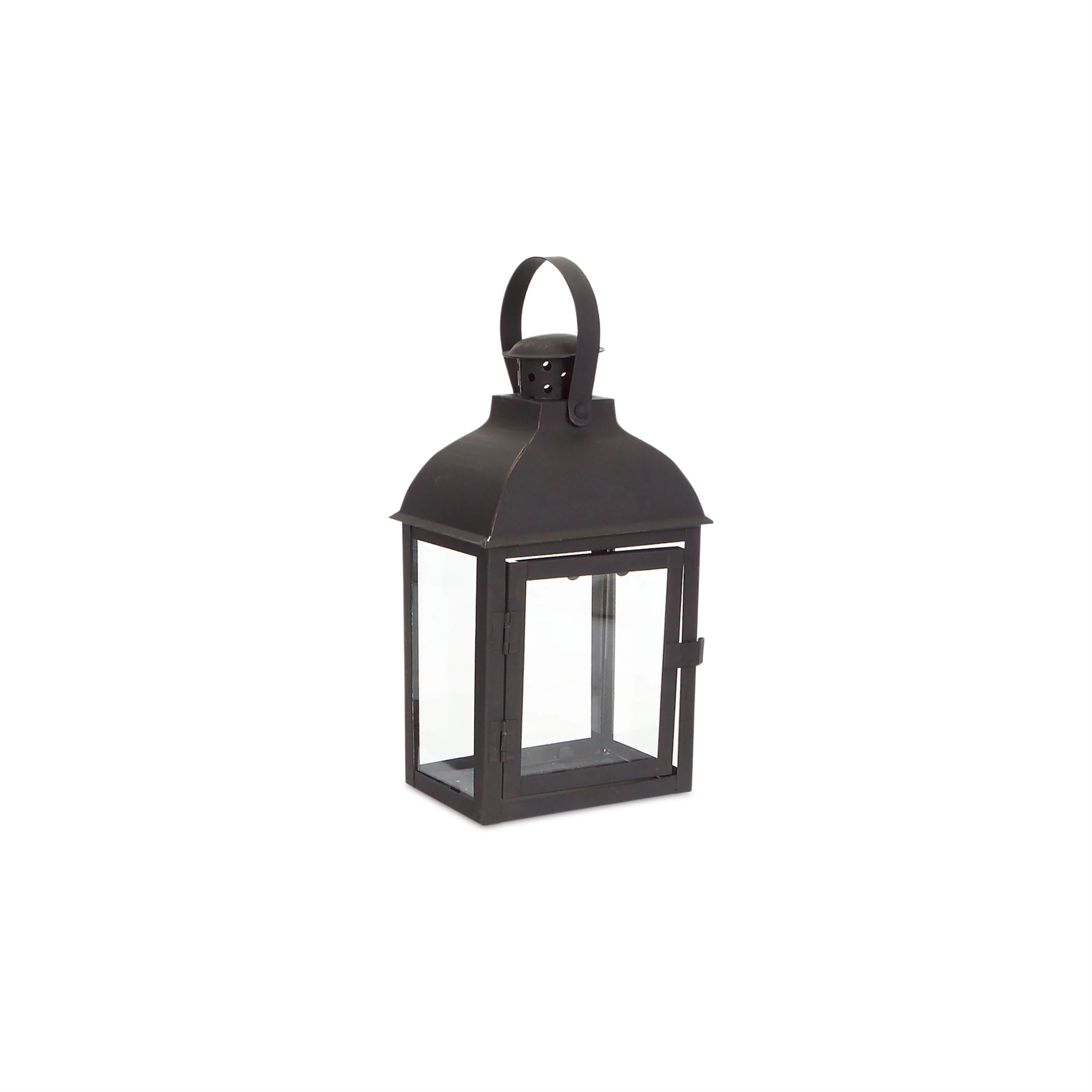 Modern Black Metal Lantern (Set of 3) - Image 3