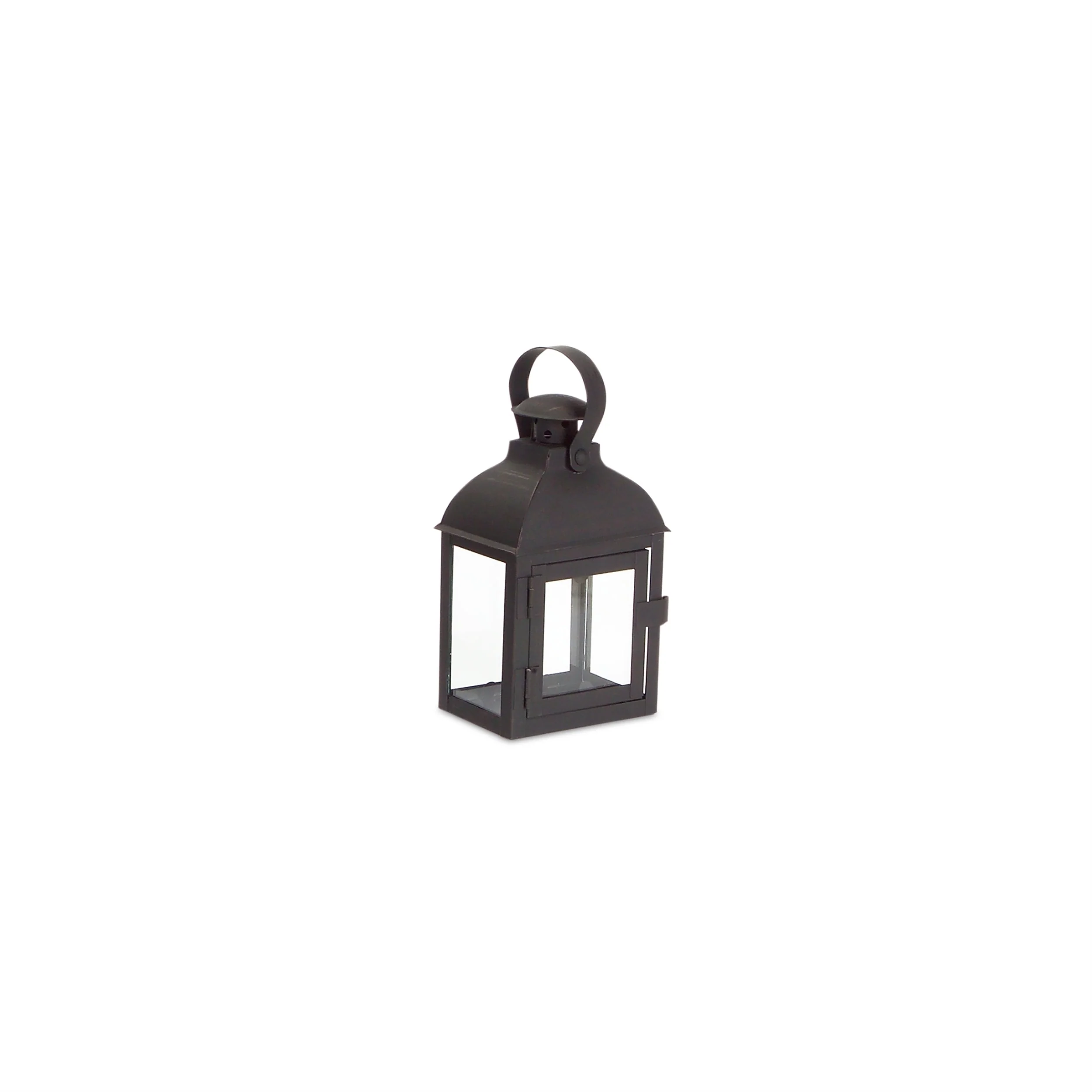 Modern Black Metal Lantern (Set of 3) - Image 4