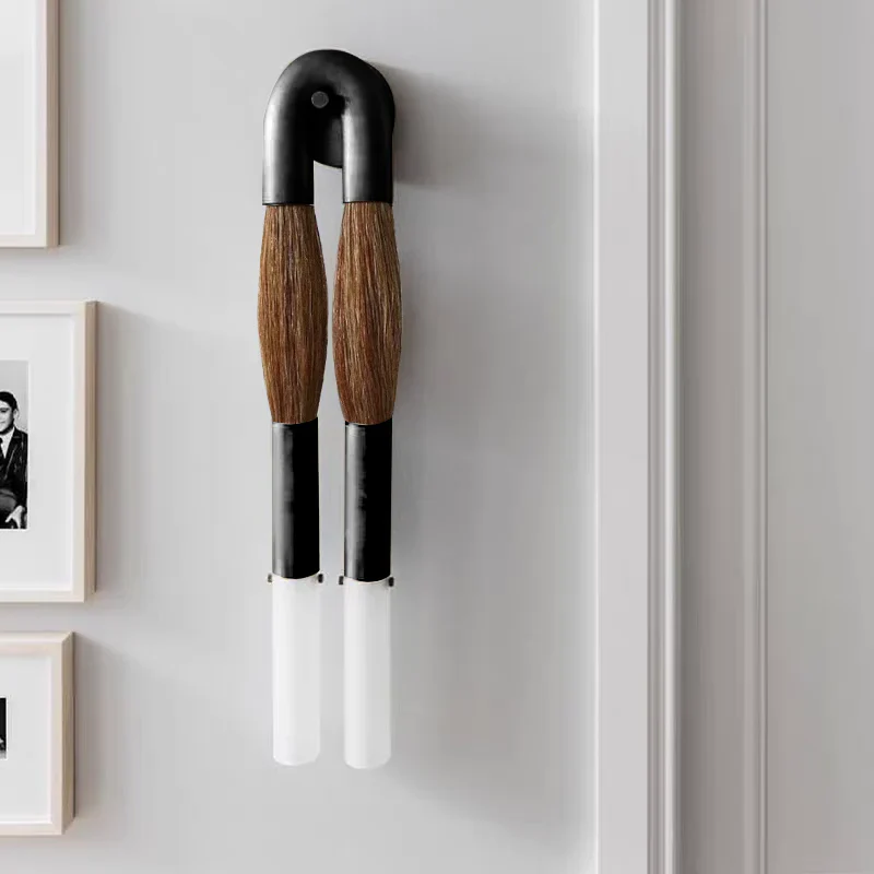 Modern Brass and Glass Wall Sconce - Image 12