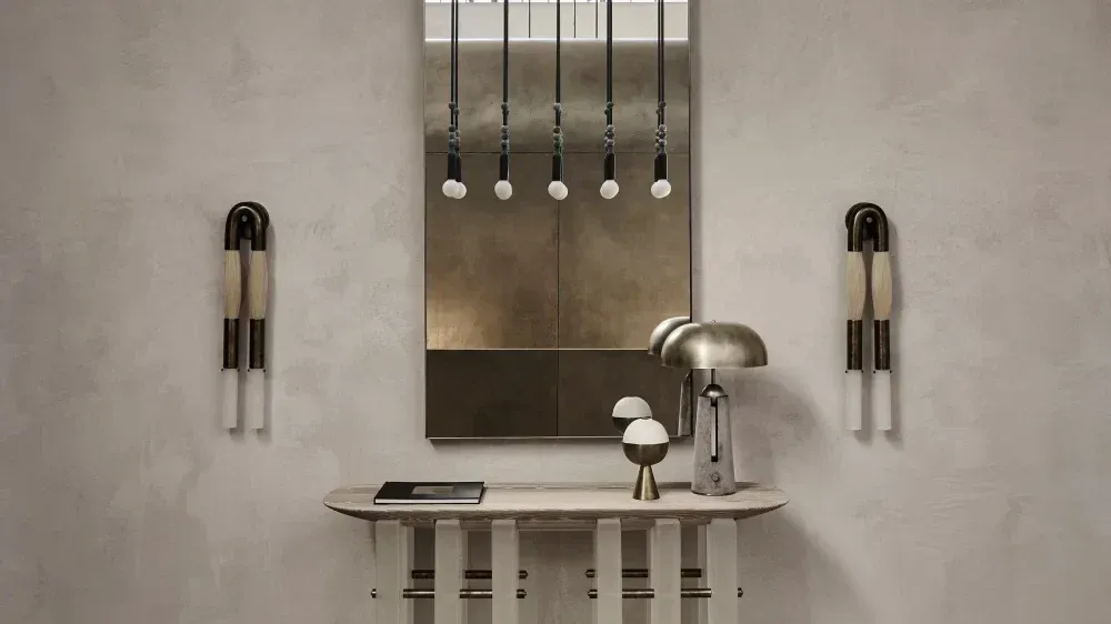 Modern Brass and Glass Wall Sconce - Image 21