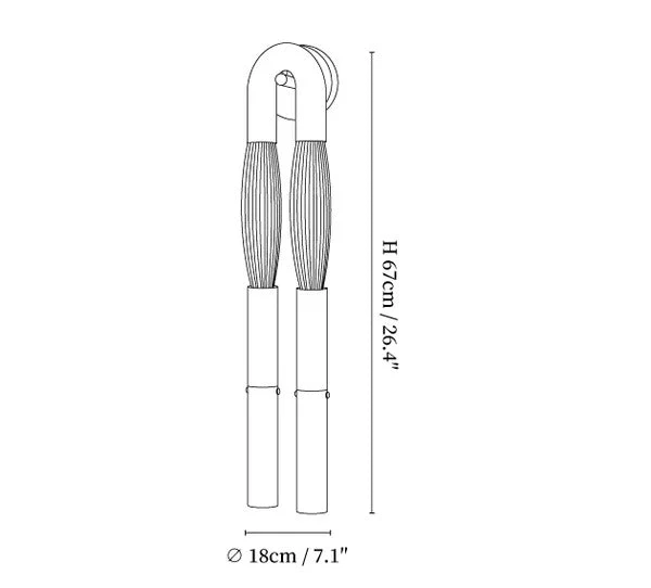 Modern Brass and Glass Wall Sconce - Image 24