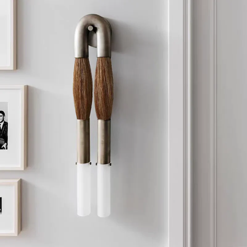 Modern Brass and Glass Wall Sconce - Image 27