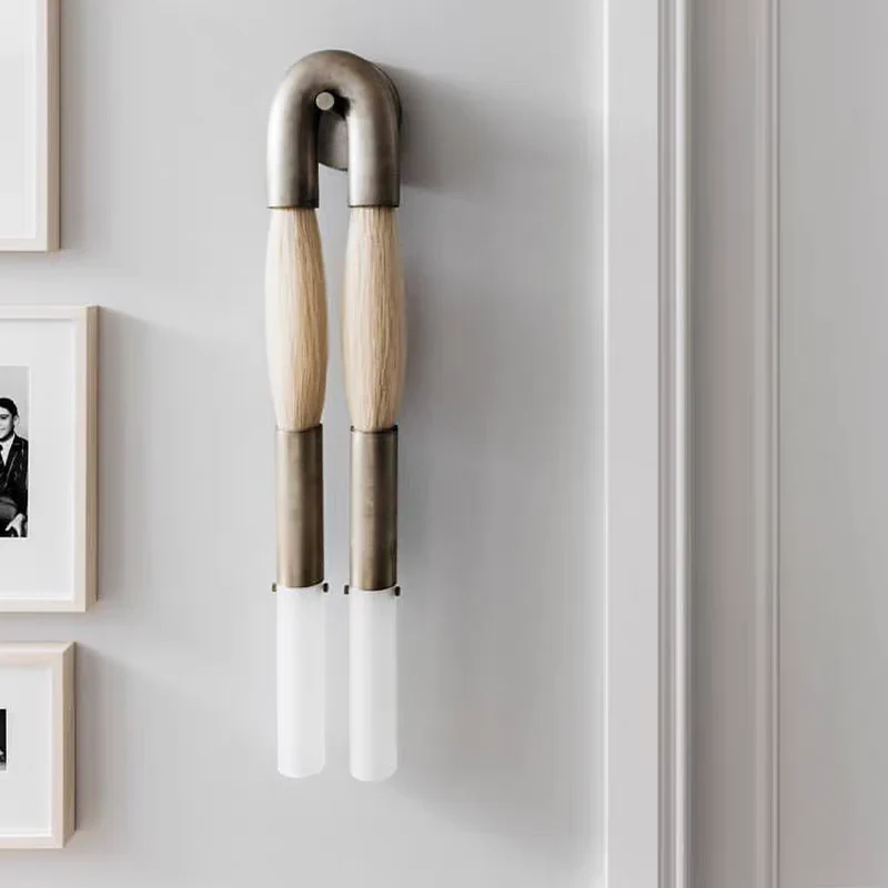 Modern Brass and Glass Wall Sconce - Image 30