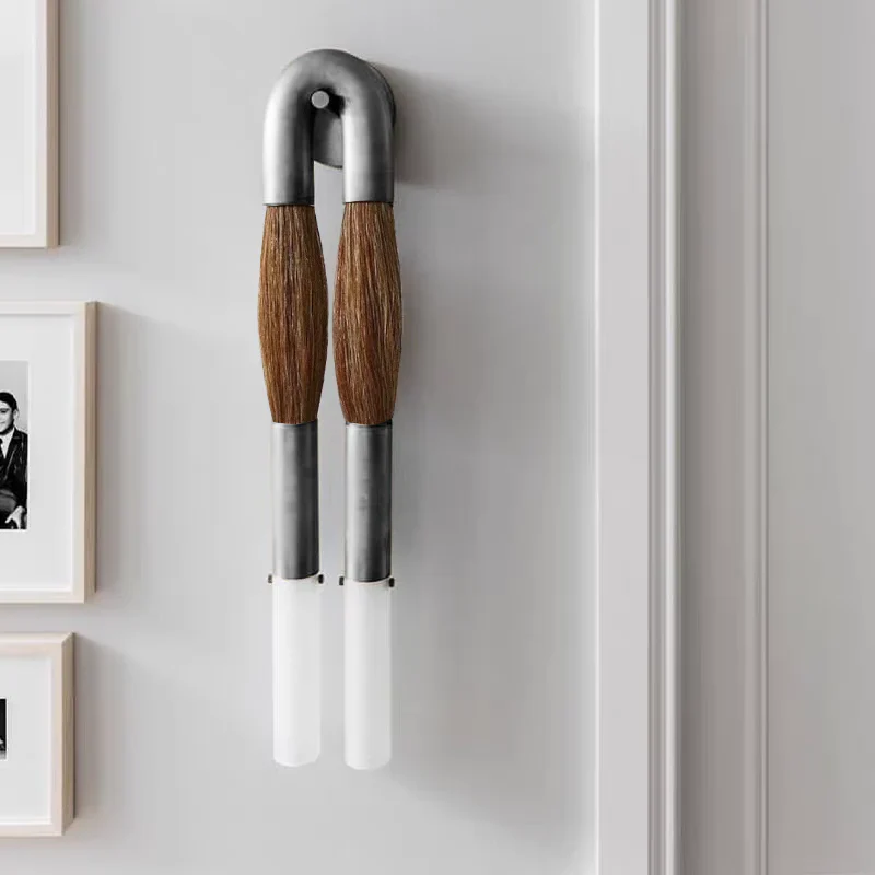 Modern Brass and Glass Wall Sconce - Image 33