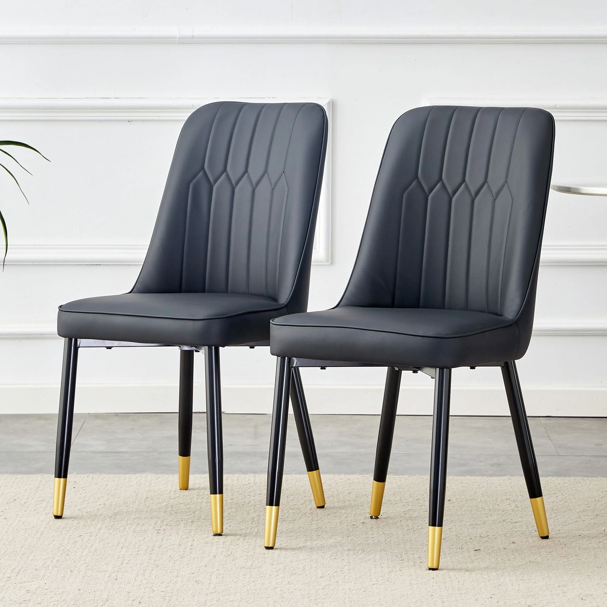 Modern Chair With Metal Legs - Image 5